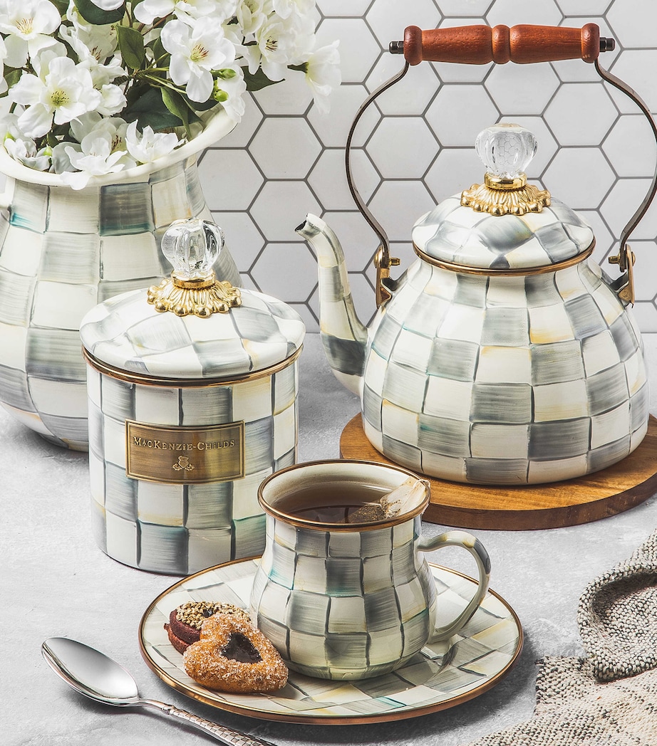 Sterling Check Mug SILVER Image 3