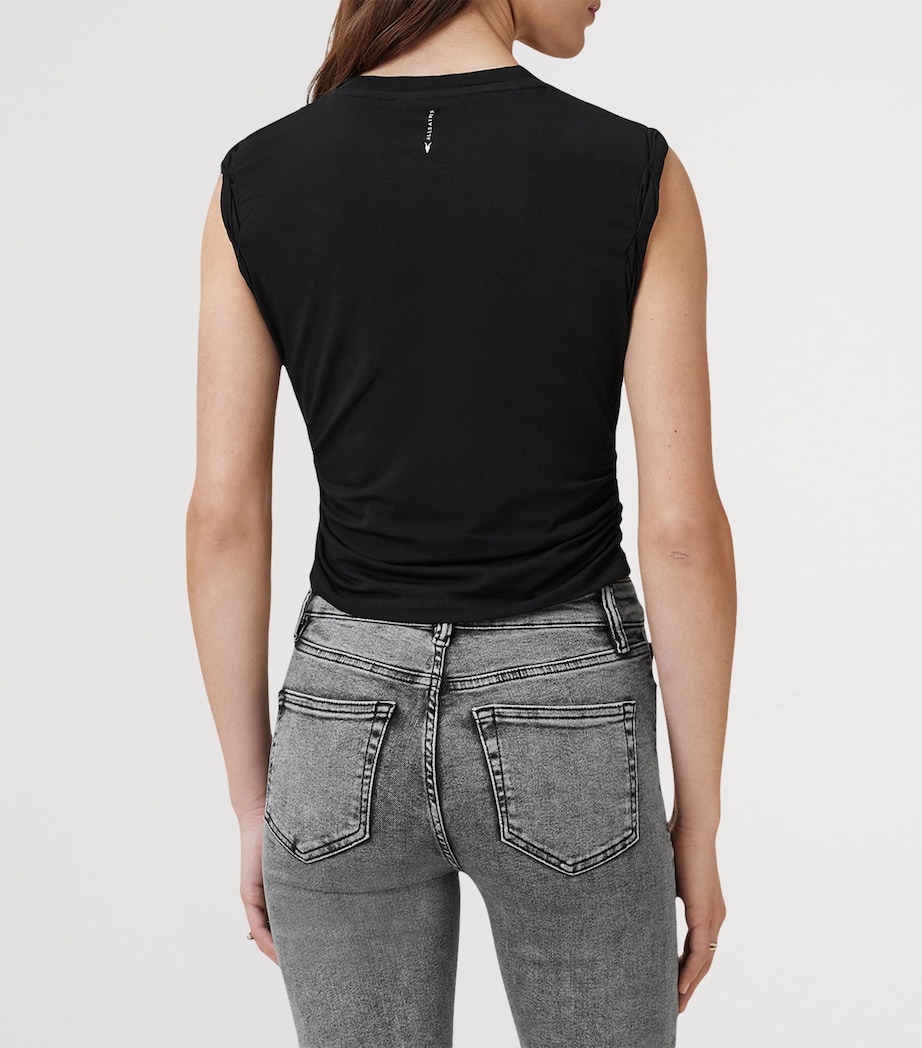 Cotton-Modal West Tank BLACK Image 6