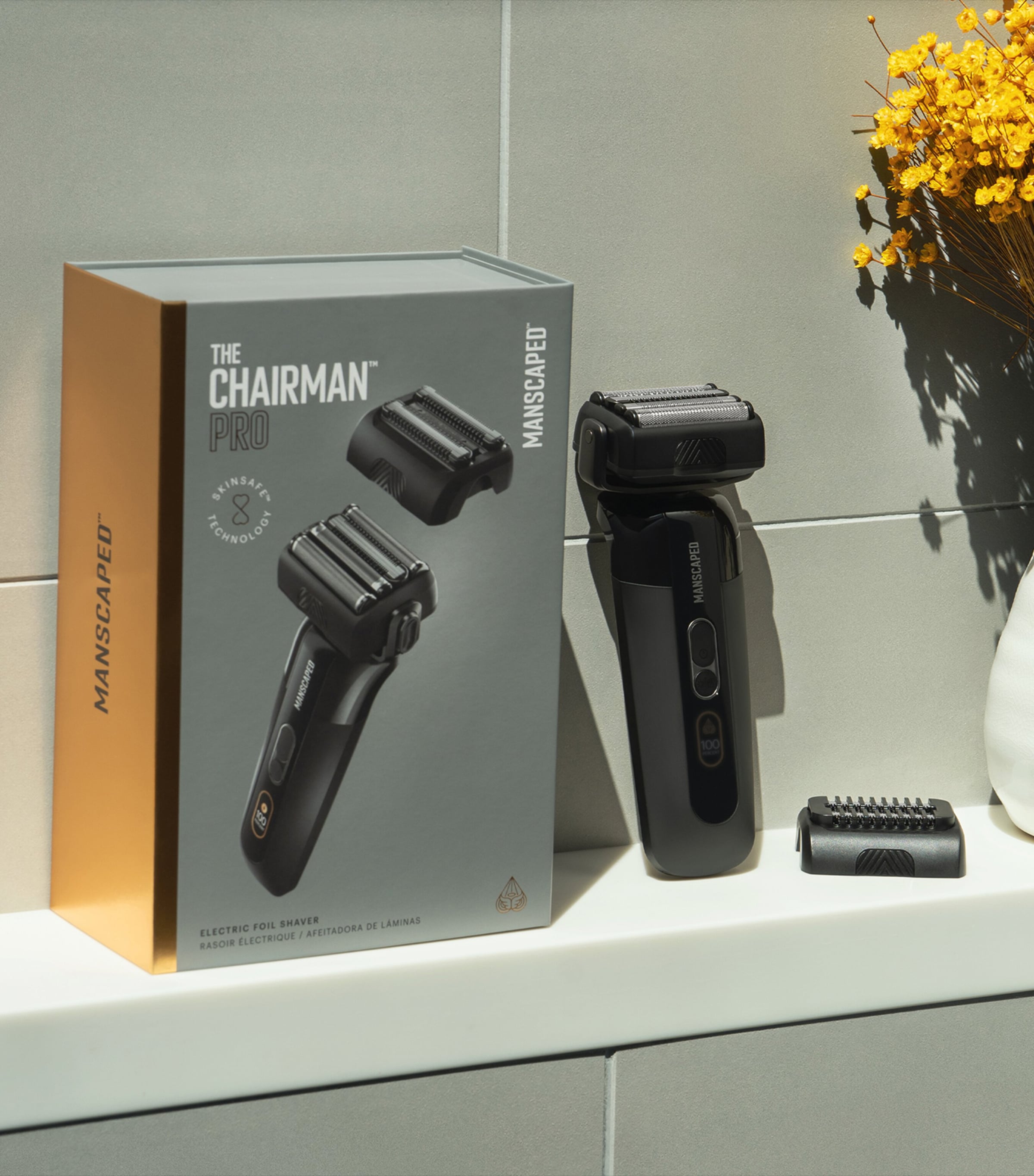 The Chairman Pro Electric Face Shaver NO COLOUR Image 3