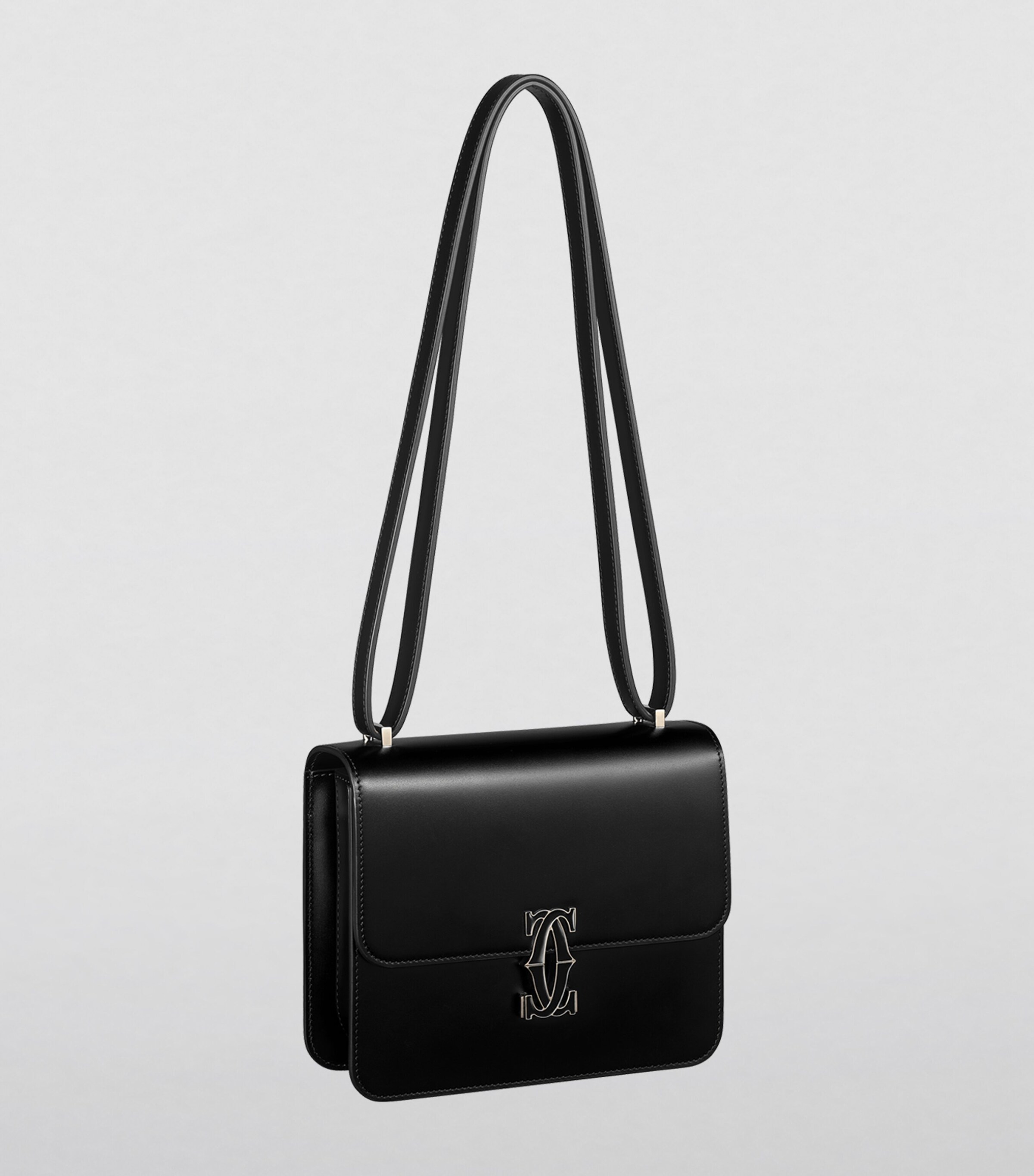 Cartier Mini Leather C de Cartier Shoulder Bag Black Image 4