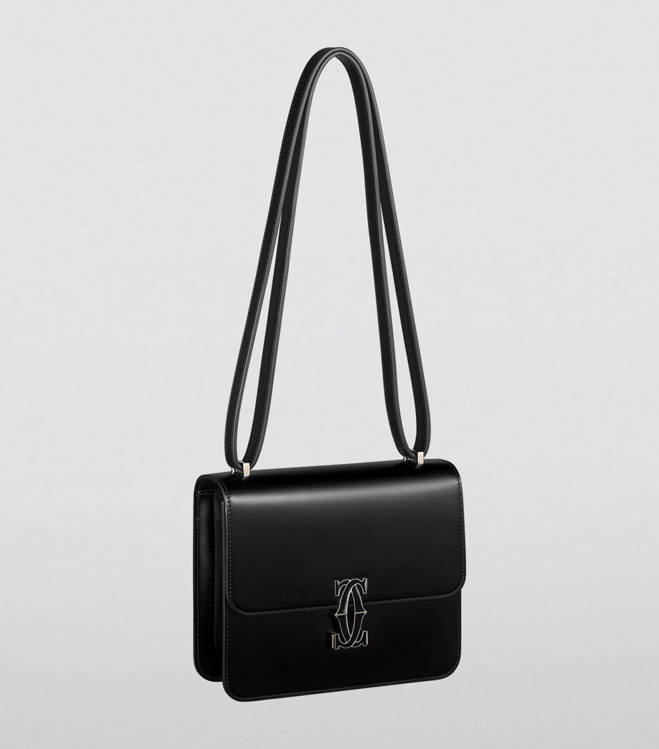 Cartier Mini Leather C de Cartier Shoulder Bag Black Image 4