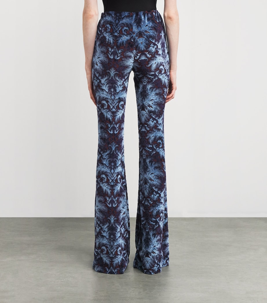 Velvet Baroque Flared Trousers S9883 Image 4
