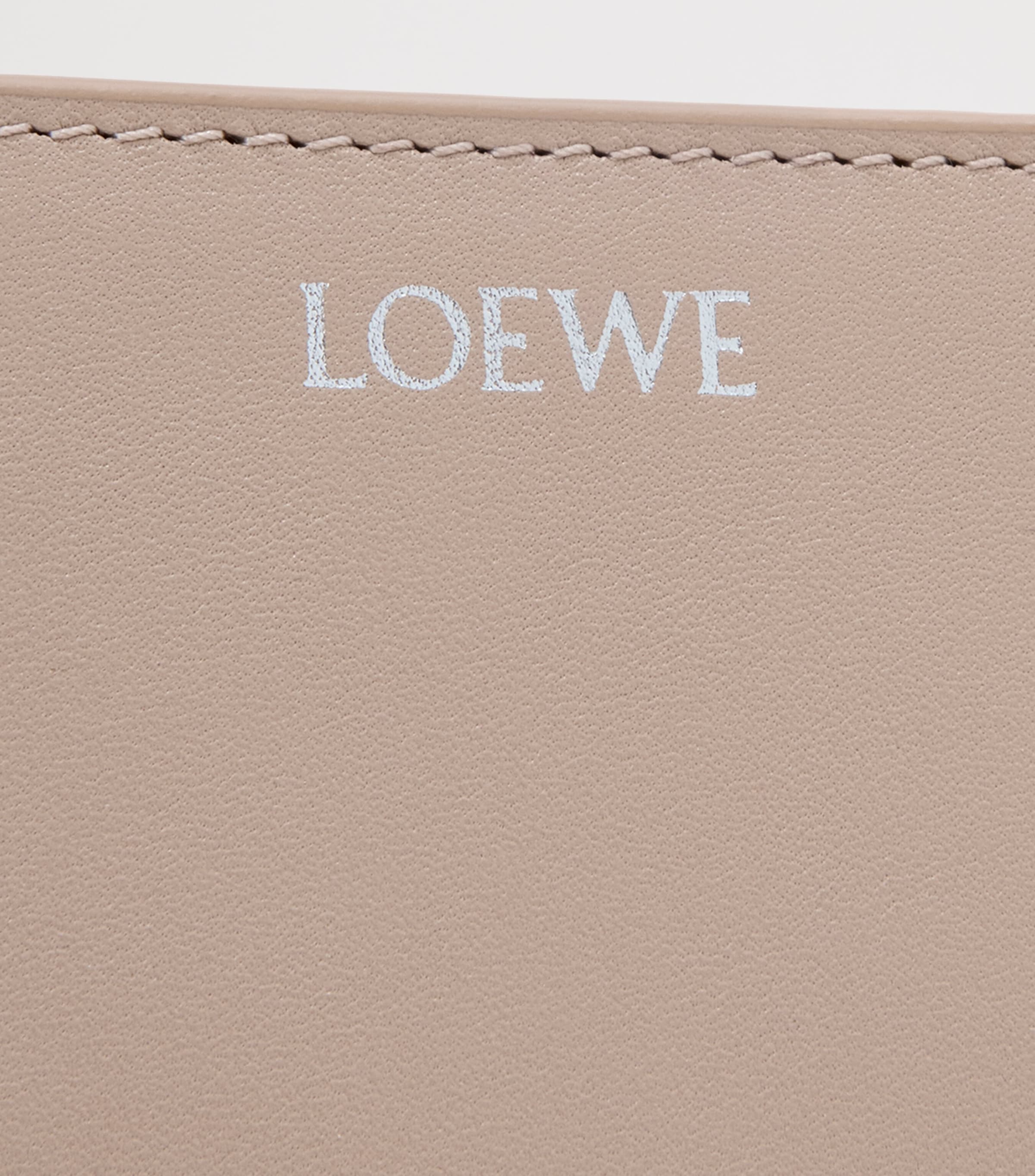 Leather Knot Wallet CLAY/PLUM Image 5