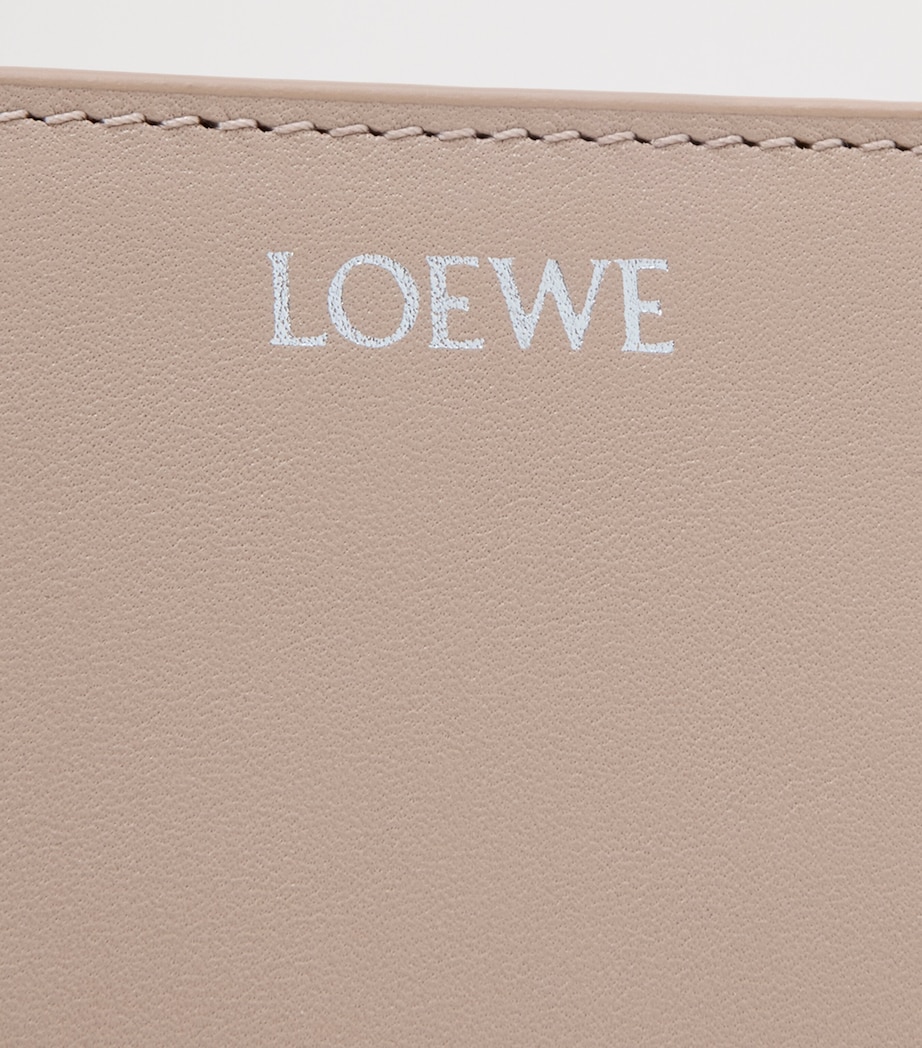 Leather Knot Wallet CLAY/PLUM Image 5