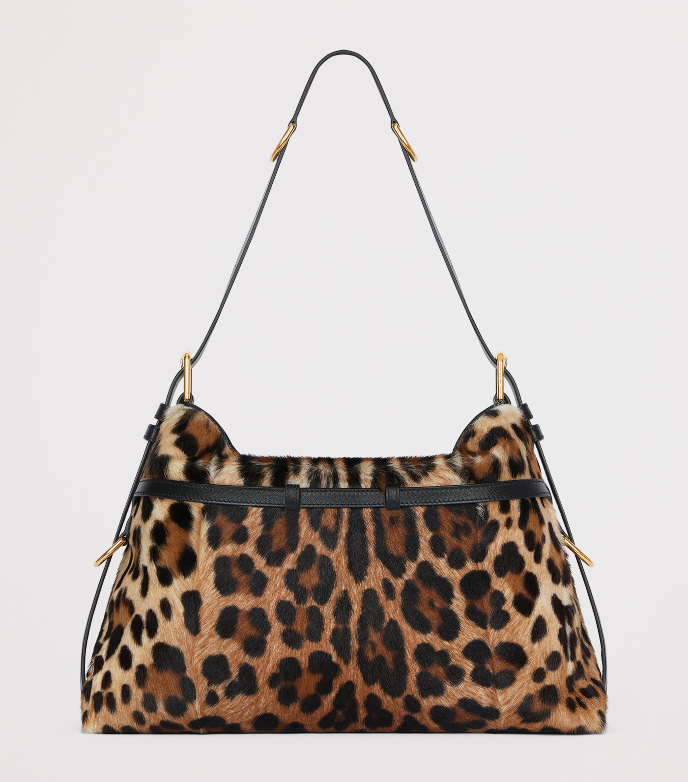 Givenchy Medium Leather Voyou Shoulder Bag Black/beige Image 3