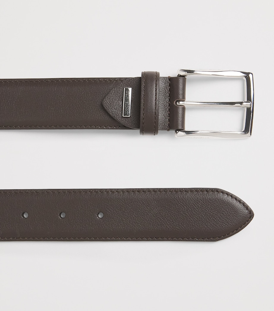 Corneliani Leather Belt Dark Brown Image 3