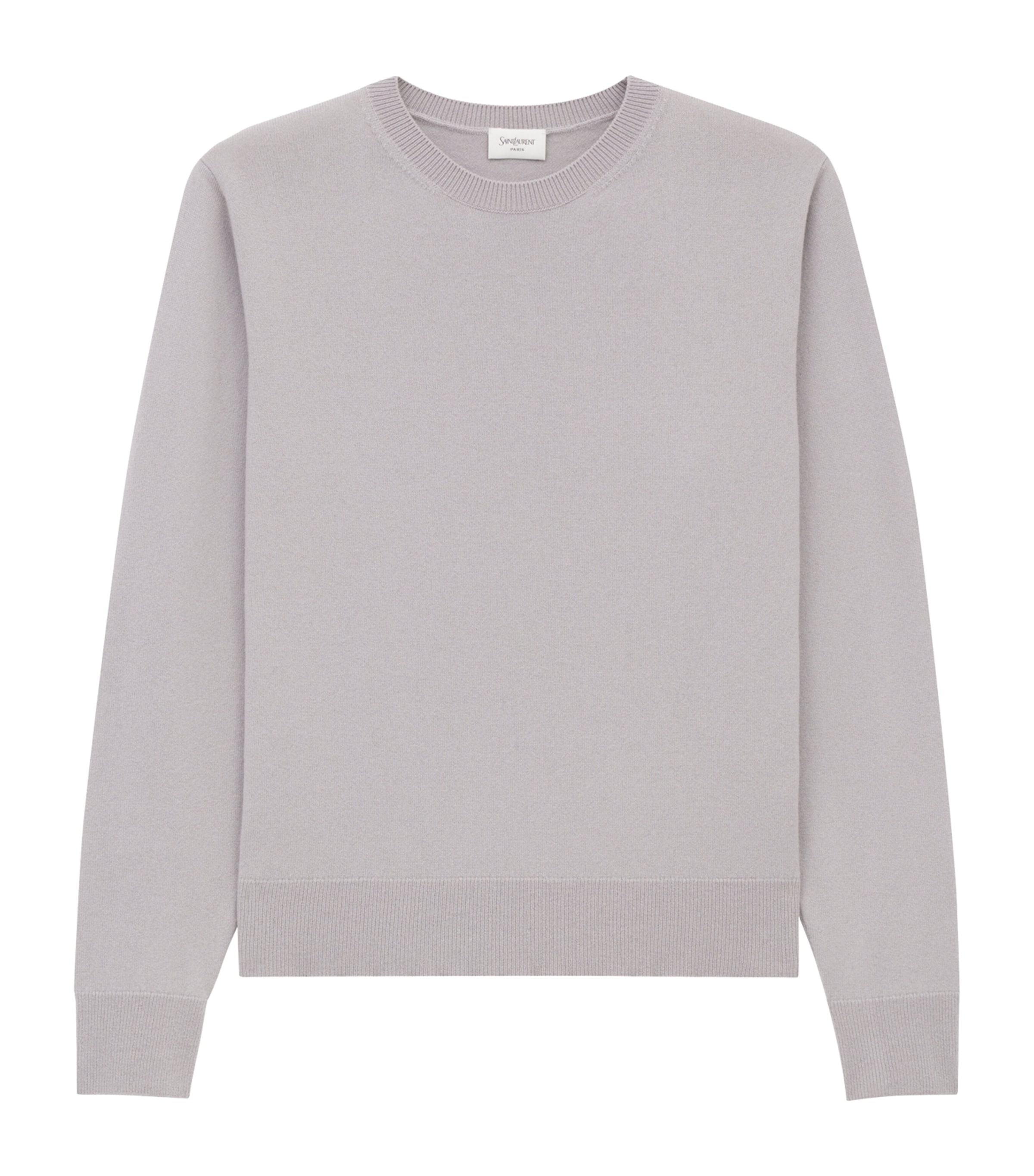 Saint Laurent Cashmere Sweater In Gray
