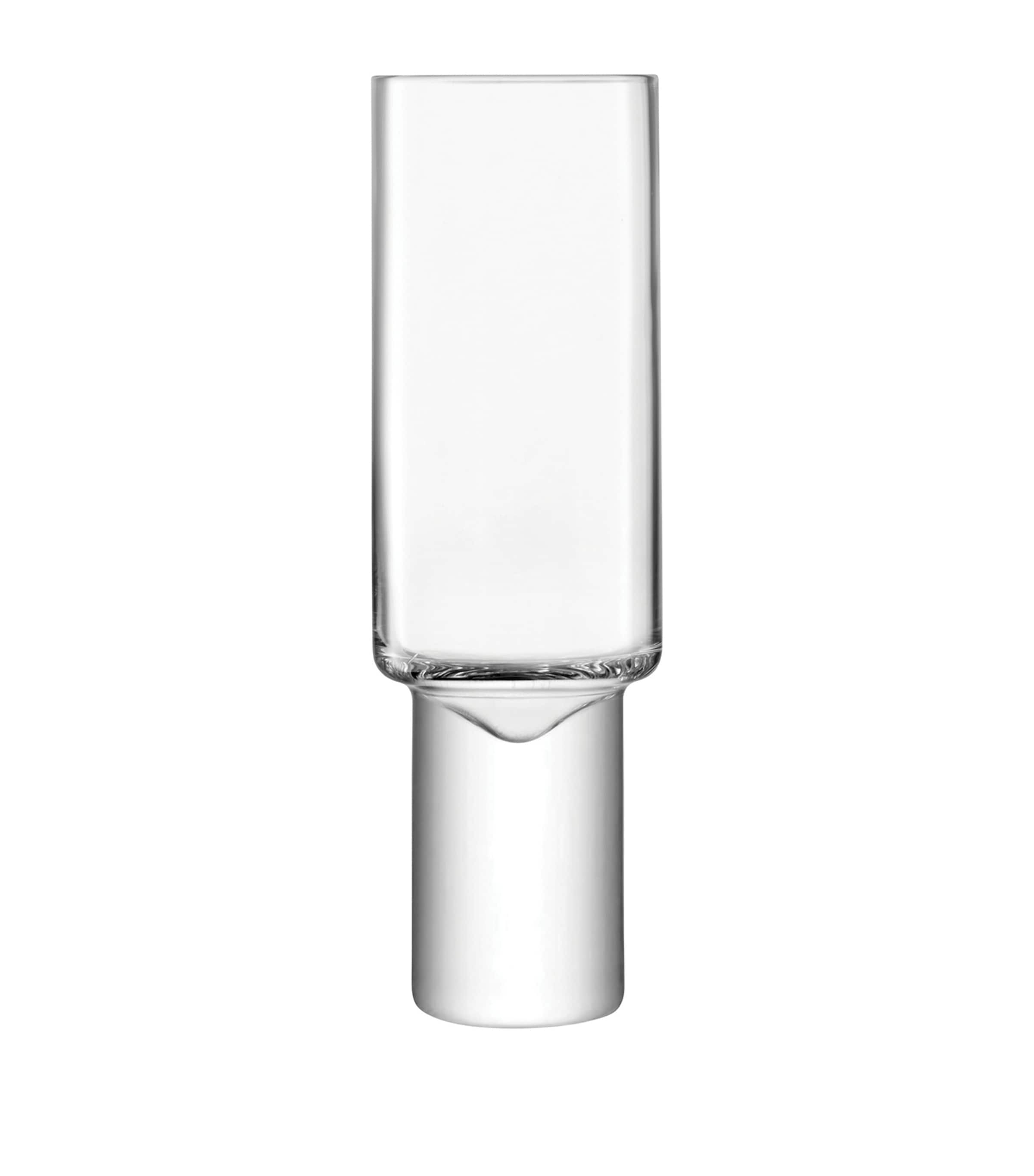 Lsa International Set Of 2 Boris Champagne Flutes In Clear