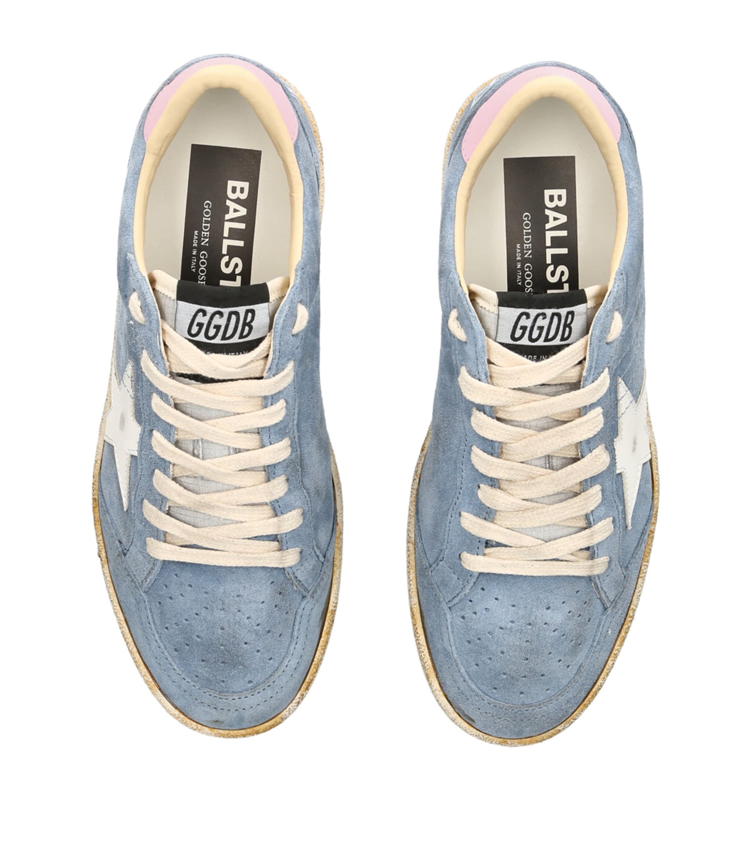 Golden Goose Blue Suede Ball Star Sneakers AU