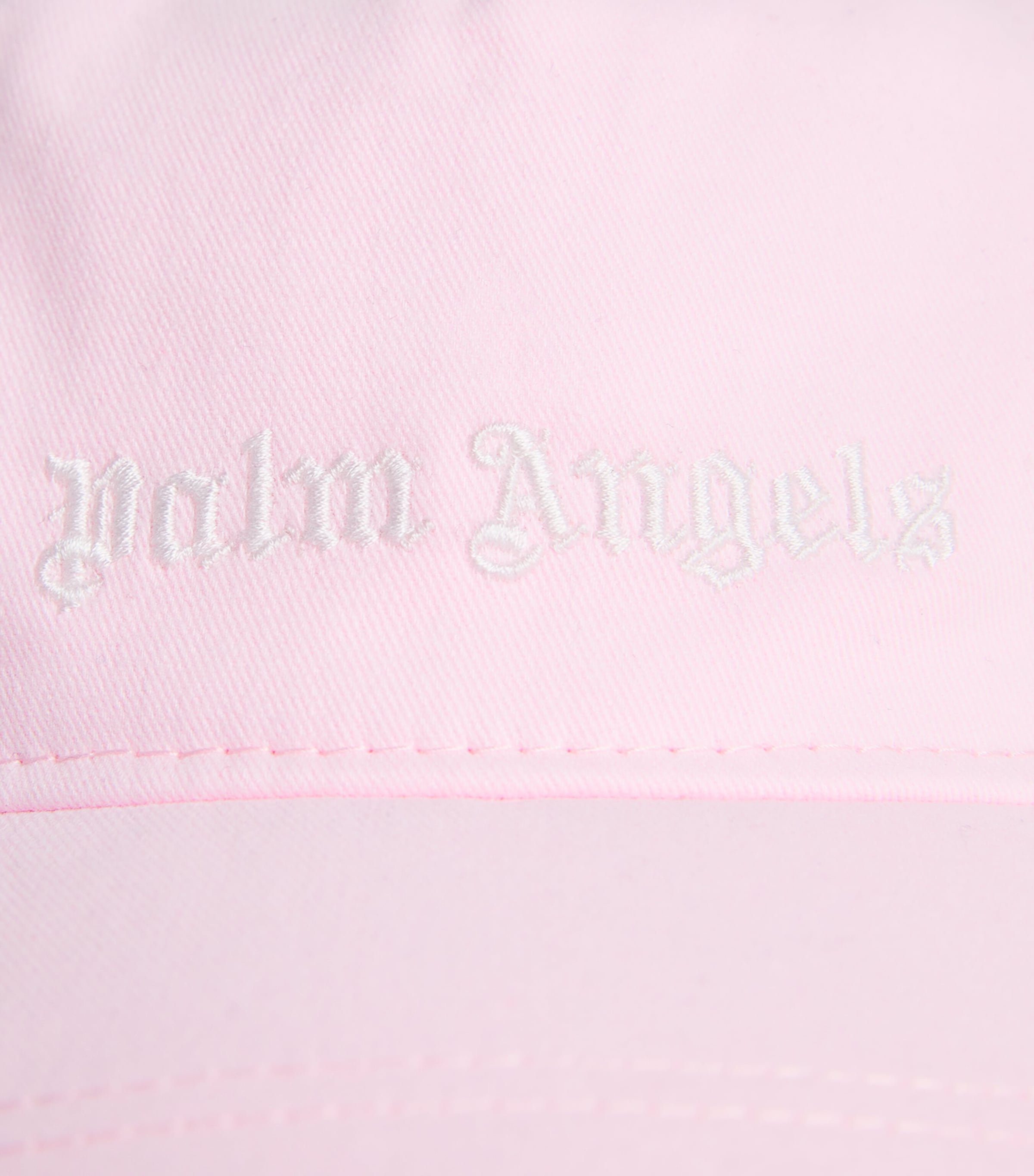 Palm Angels Kids Cotton Logo Cap Rosa/pink Image 3