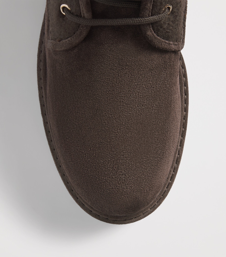 Max Mara Combat Boots Dark Bown Image 6