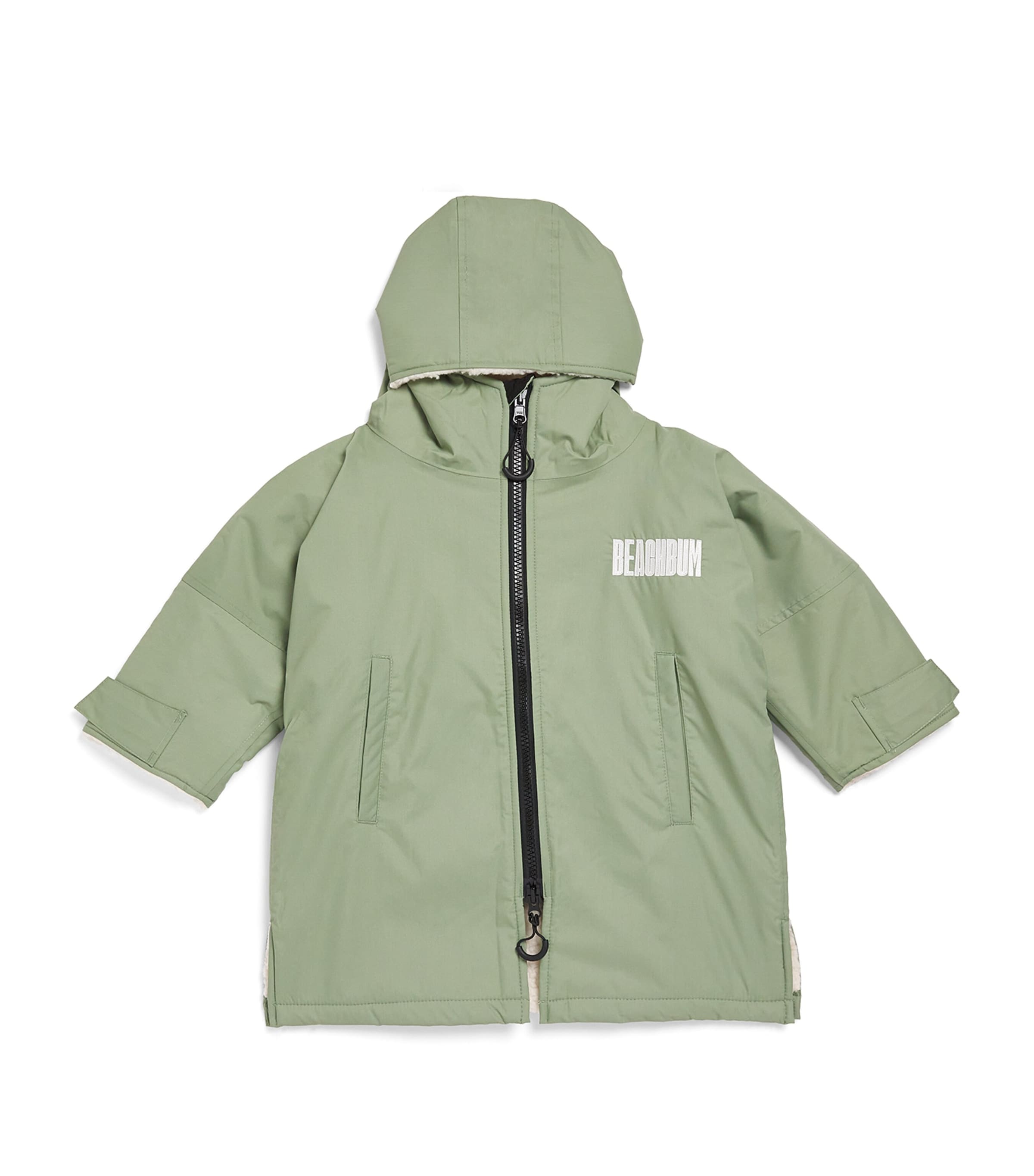 Beachbum Kids' Waterproof Fleece-lined Brobe In Green