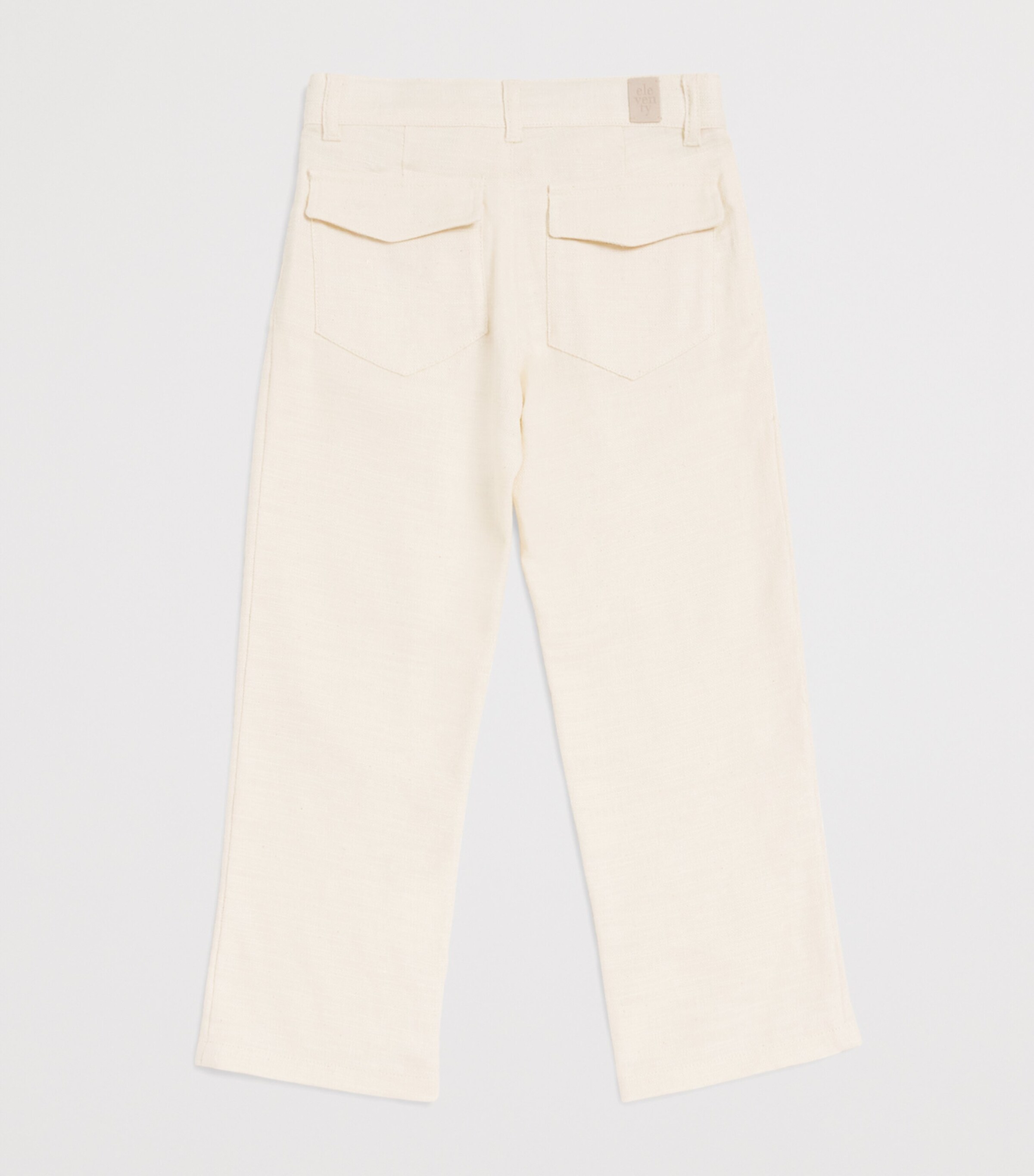 Eleventy Kids Cotton-Linen Chinos (2-16 Years) Image 2