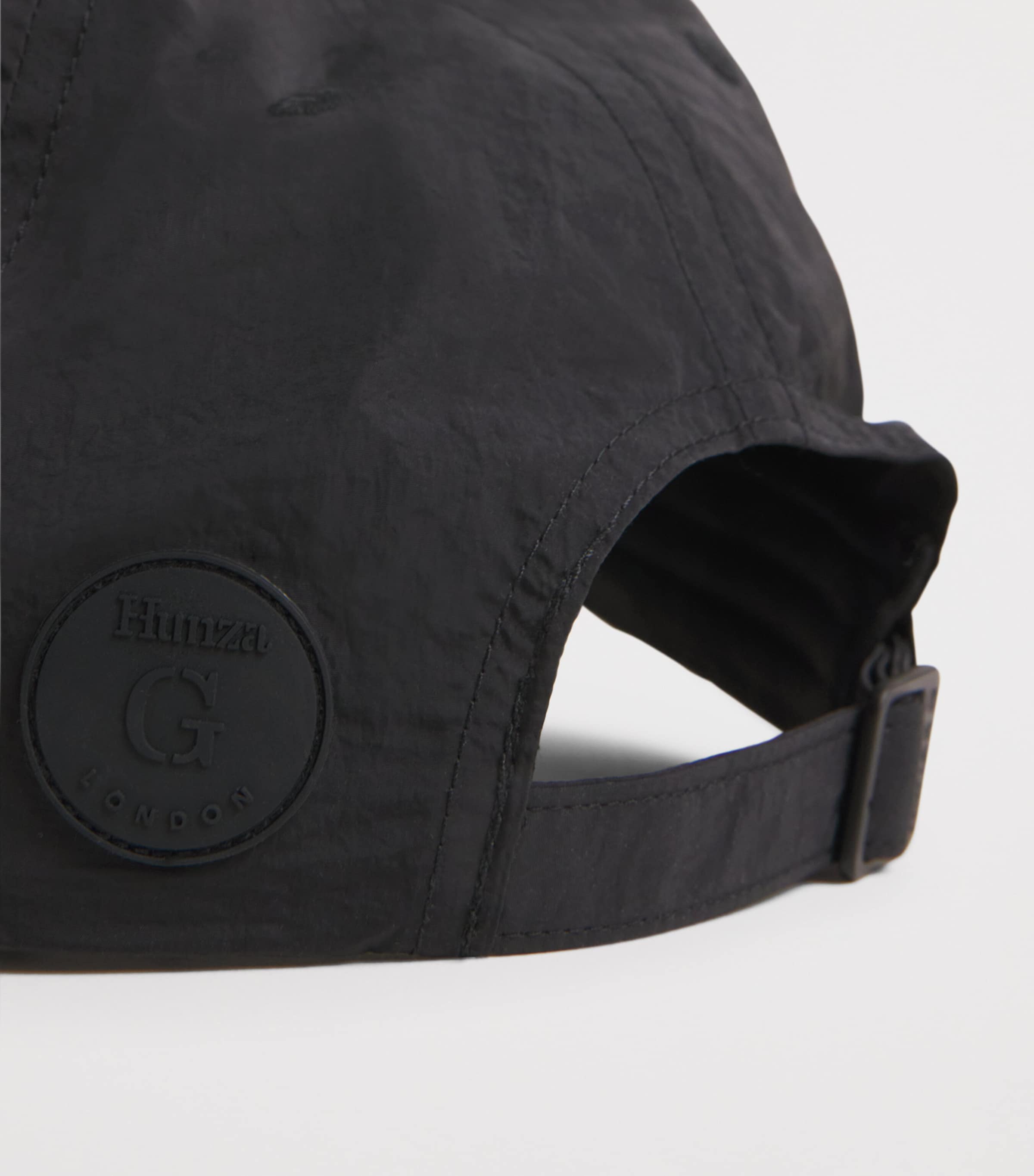 Hunza G Baseball Cap UPF 50+ Black Image 4