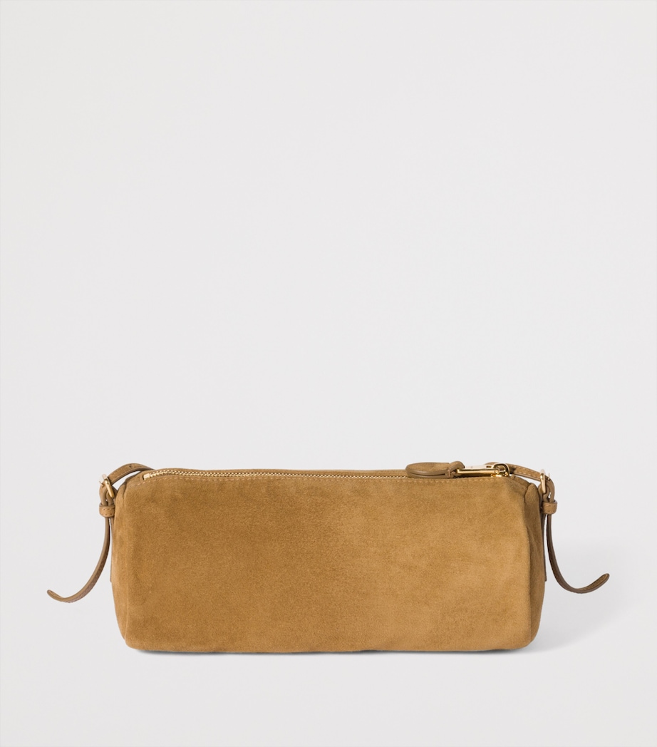 Suede Logo Pouch F0393 Image 3
