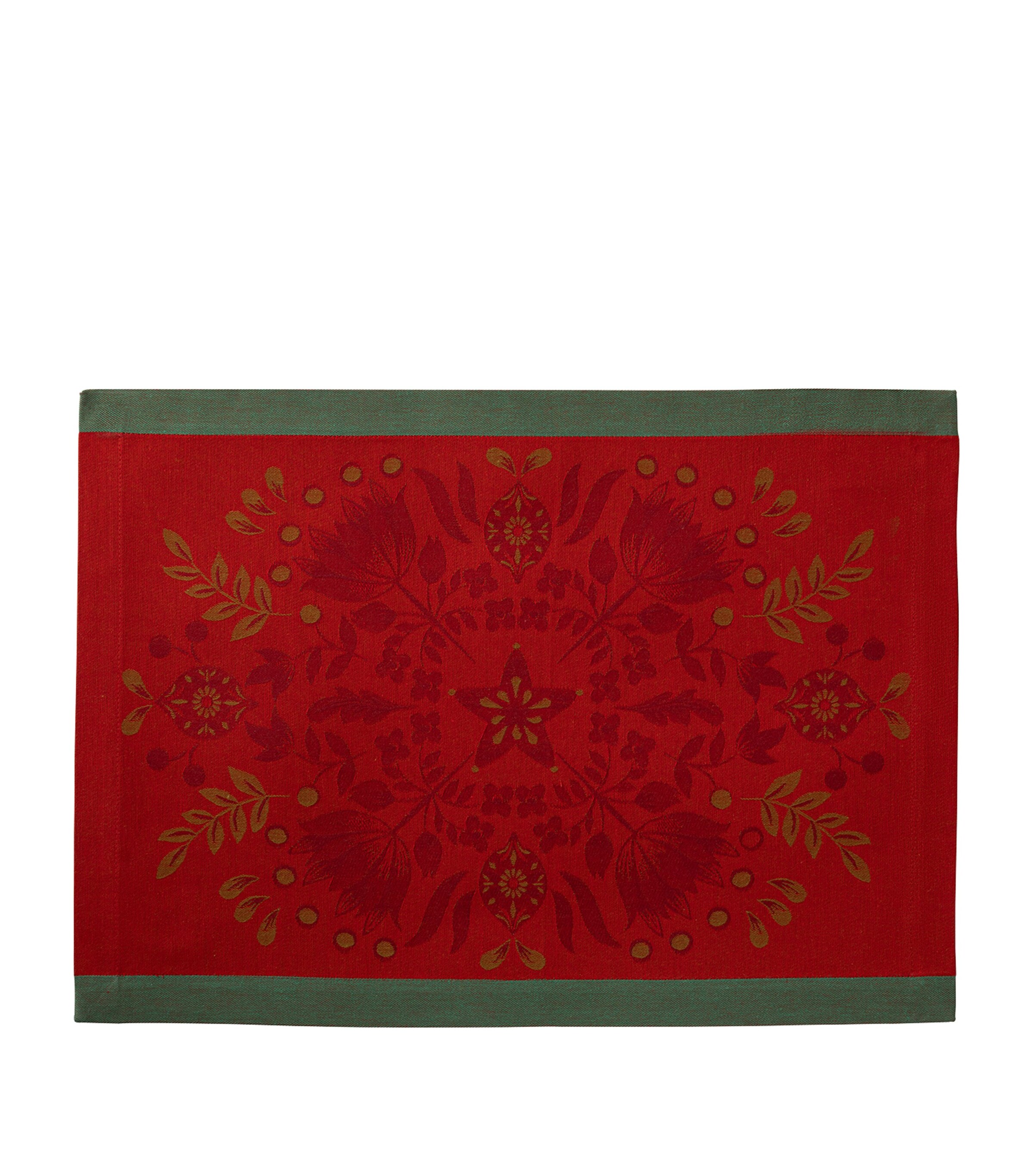 Le Jacquard Français Féerie Placemat (50cm x 36cm) Red Image 1