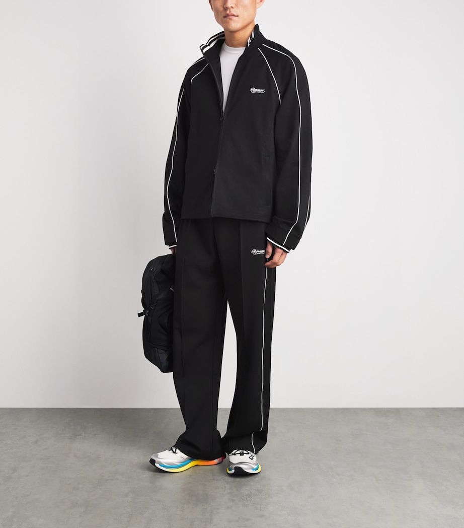 Represent Mens Piping Logo Sweatpants Black Image 2