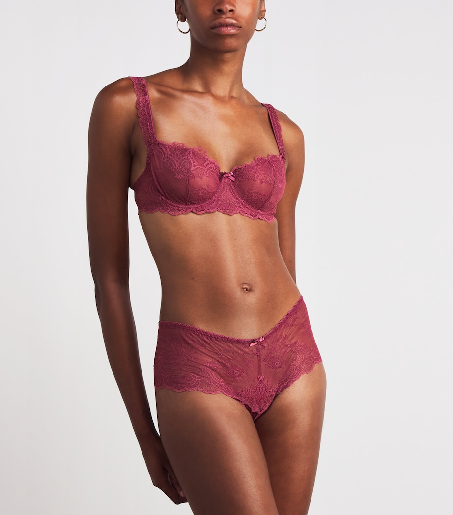 Lace Danse Des Sens Shorty Briefs MULBERRY Image 2