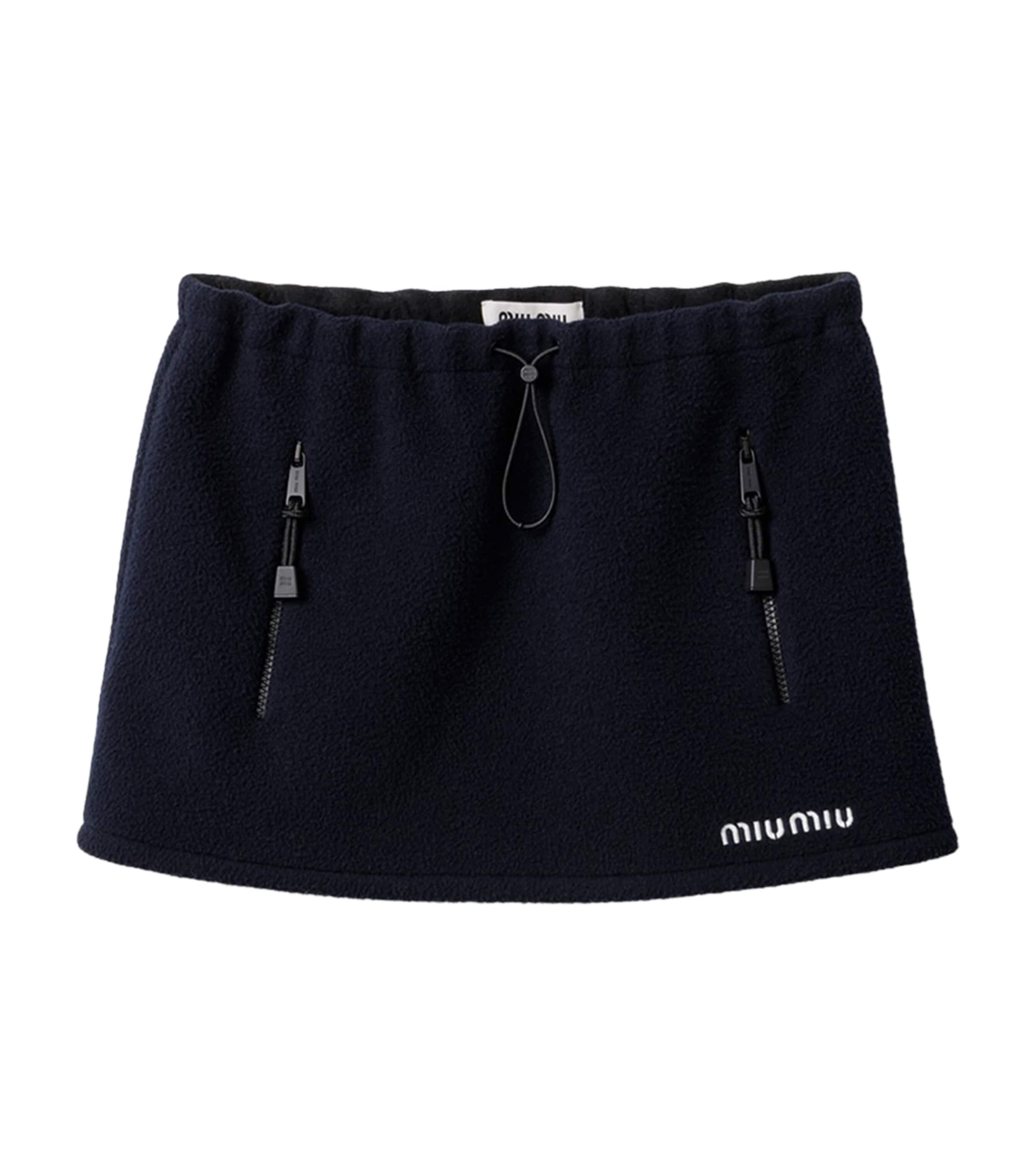 Fleece Logo Mini Skirt F0008 Image 1