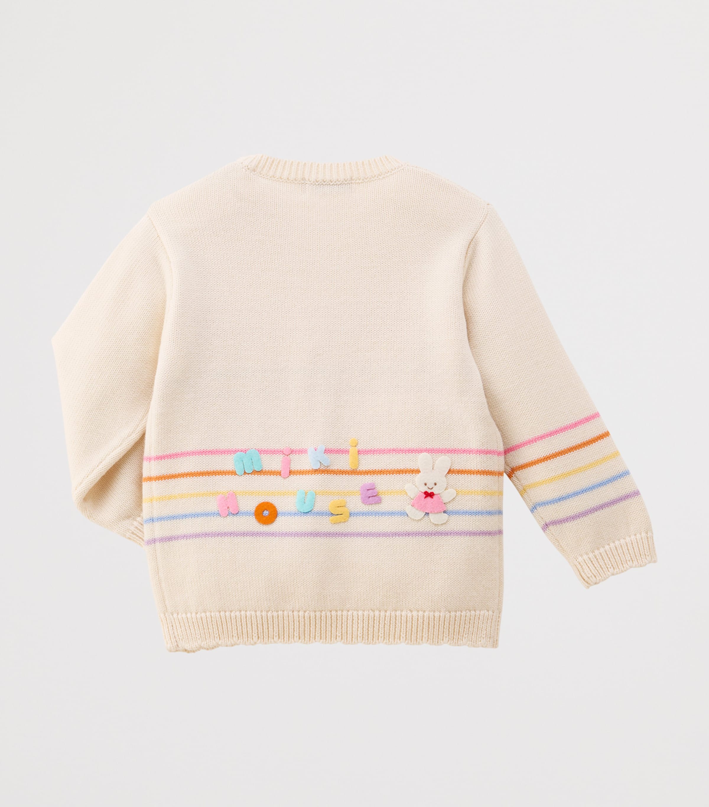 Miki House Wool-Blend Appliqué Sweater (2-4 Years) Image 2