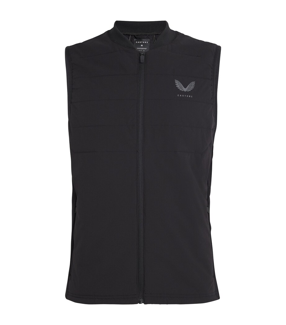 Apex Padded Training Gilet BLACK Image 1