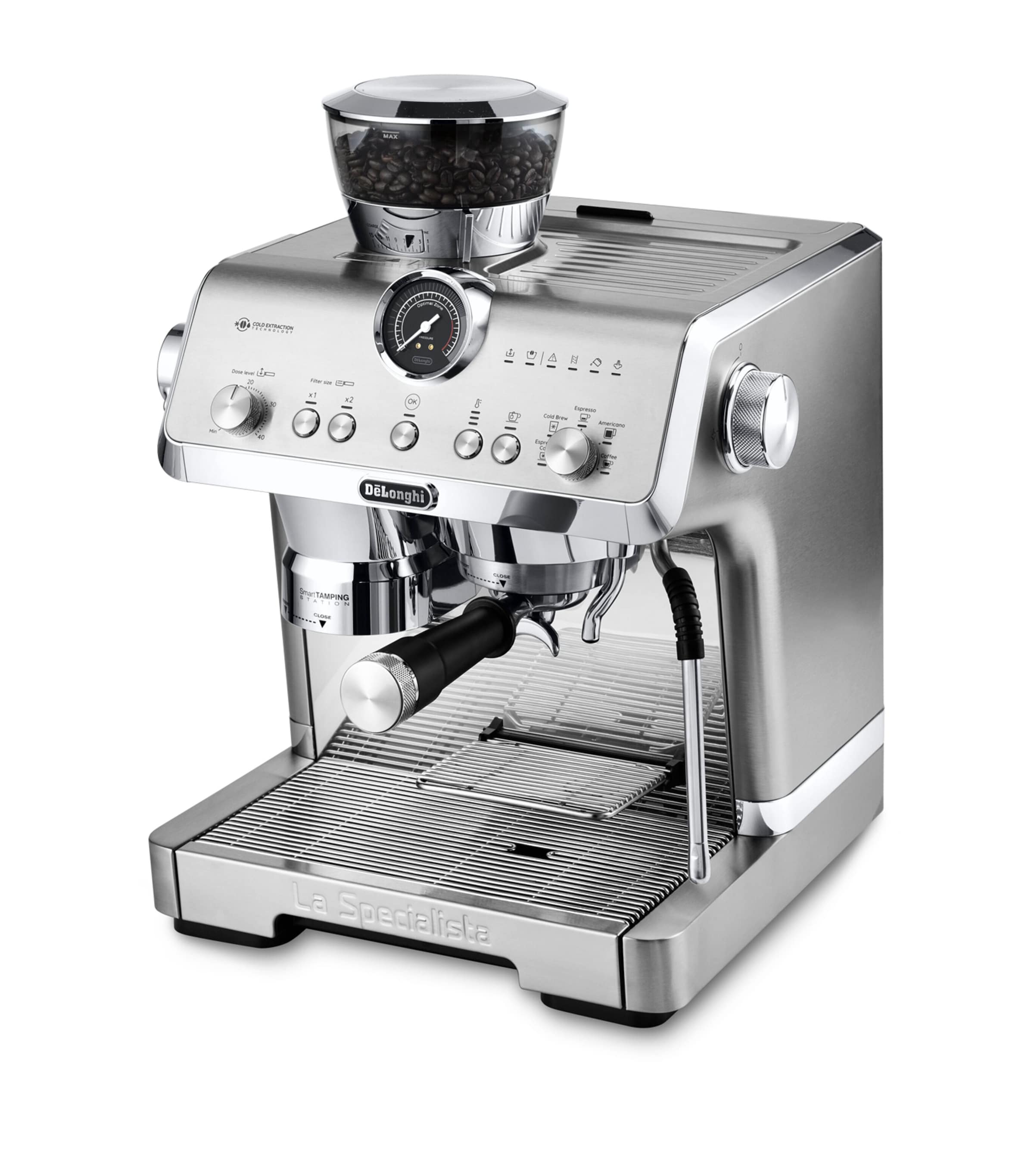 De'Longhi La Specialista Opera Coffee Machine Silver Image 4