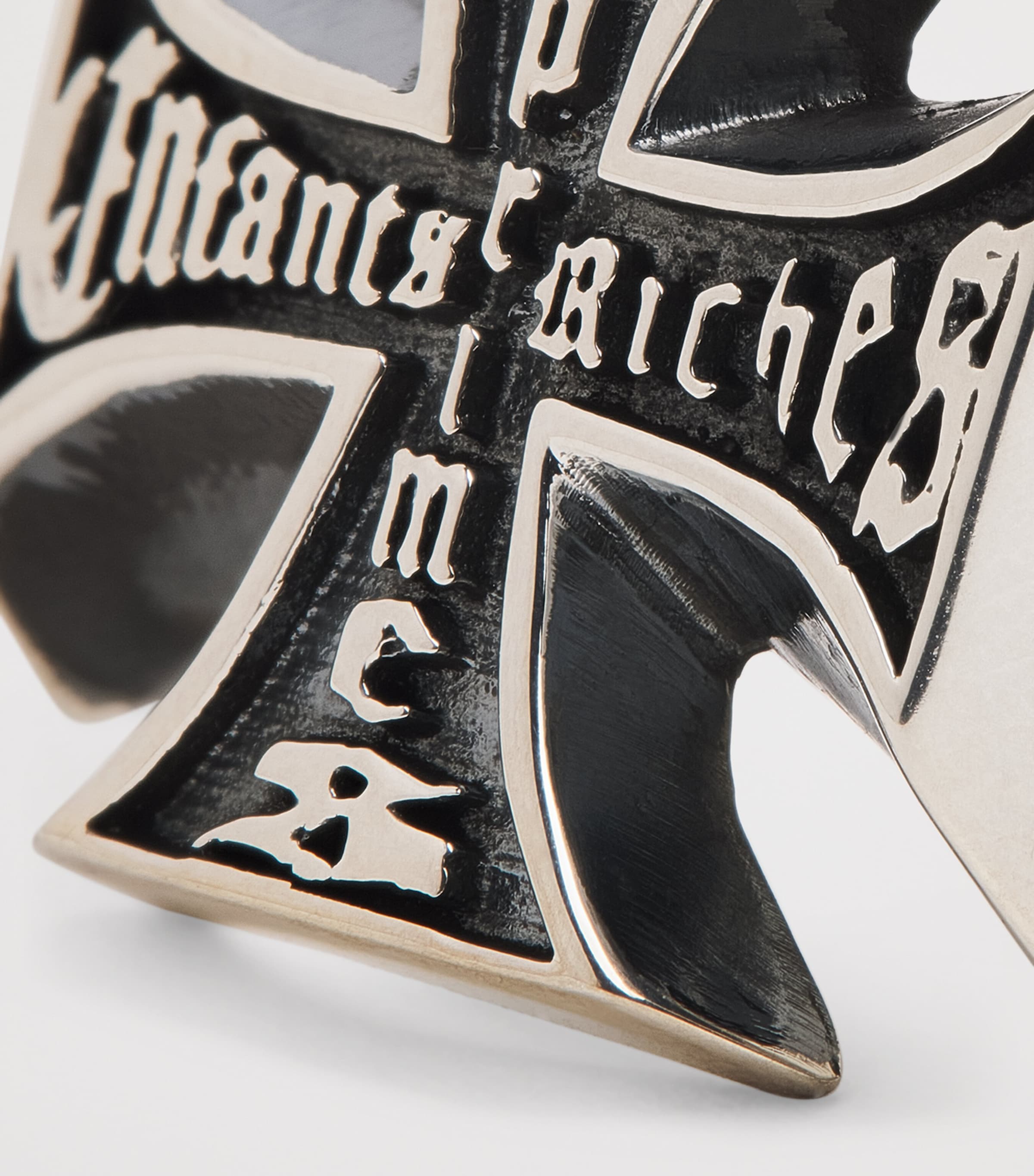 【関税込み】Enfants Riches Deprimes X リング Enfants Riches Déprimés Sterling Silver Cross Ring | Harrods US