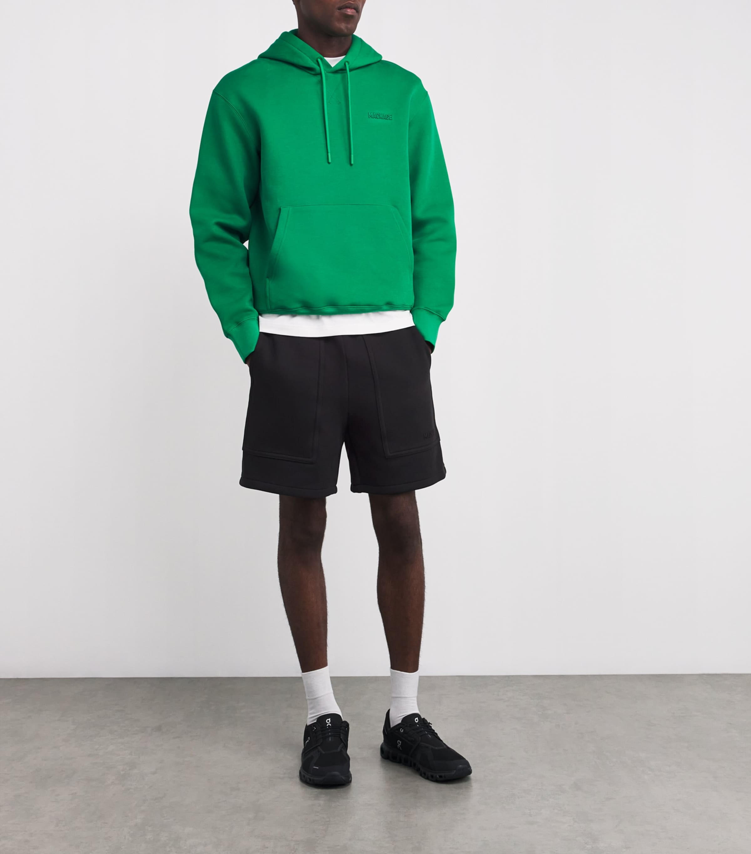 Double-Face Elwood-R Sweatshorts BLACK Image 2