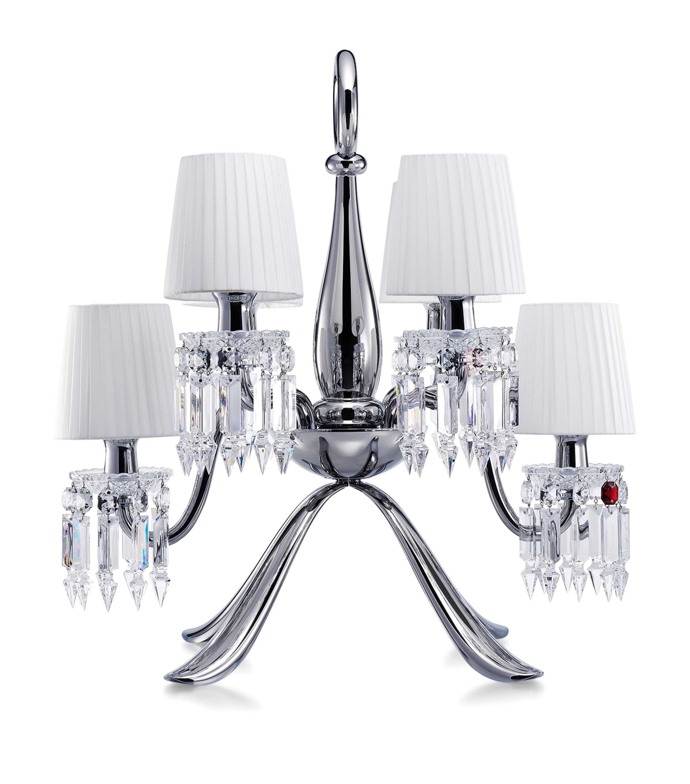 Baccarat Zénith Nomade 6-Light Chandelier Clear Image 1