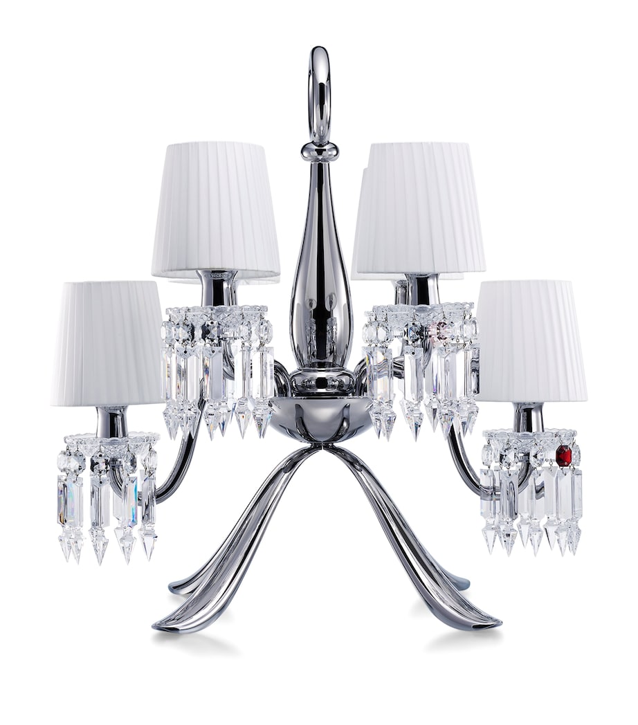 Baccarat Zénith Nomade 6-Light Chandelier Clear Image 1