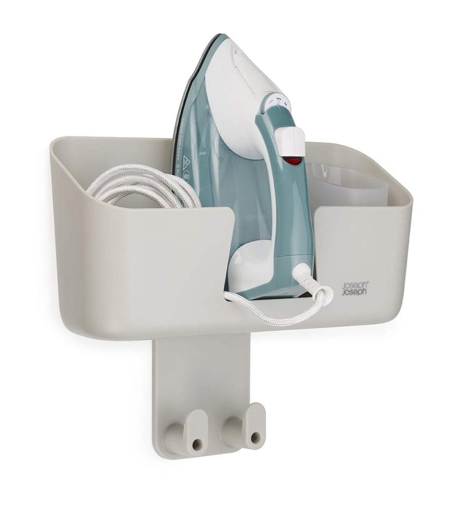 Wall-Mounted IronHub Ironing Storage Caddy ECRU Image 1