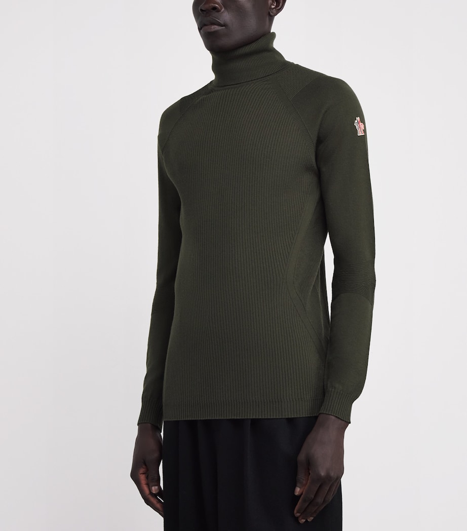 Wool-Blend Rollneck Sweater 886 Image 3