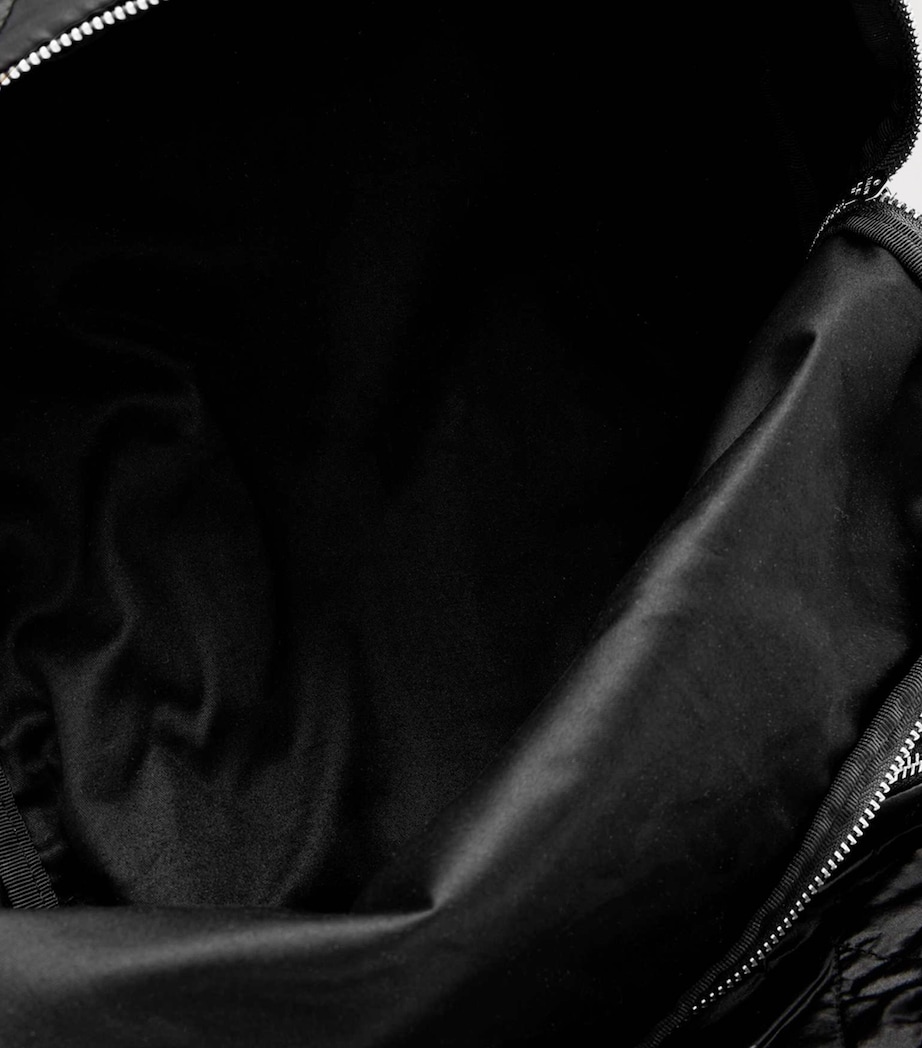 Quilted Finn Puffer Backpack BLACK Image 6