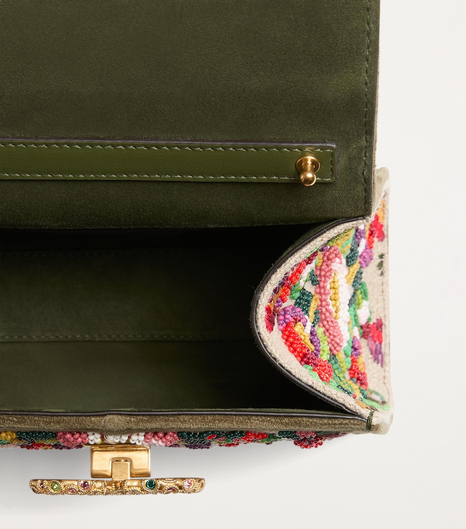 Mini Embellished VSLING Top-Handle Bag R8D Image 5