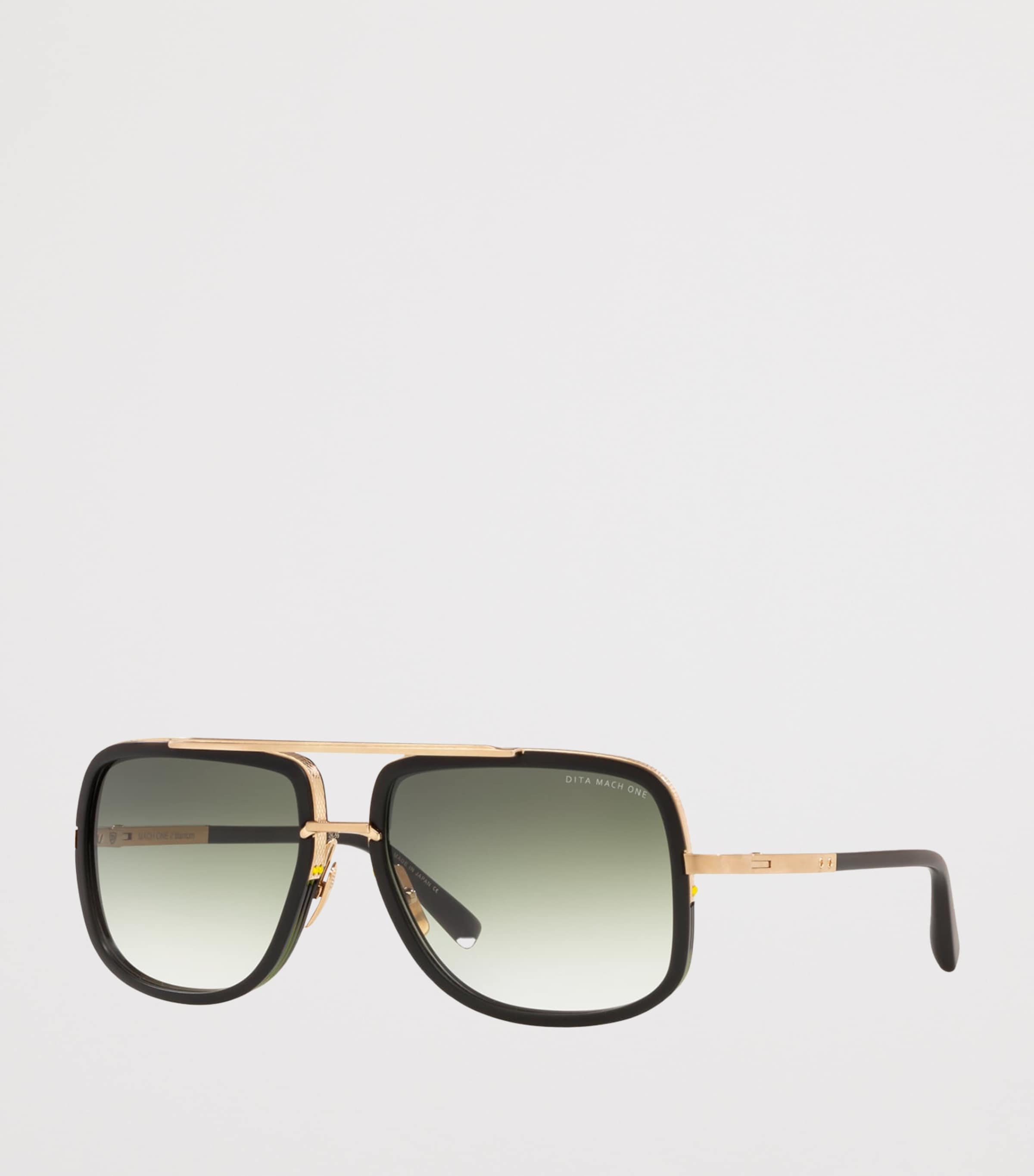 DITA Mach-One Square Sunglasses Black Image 2