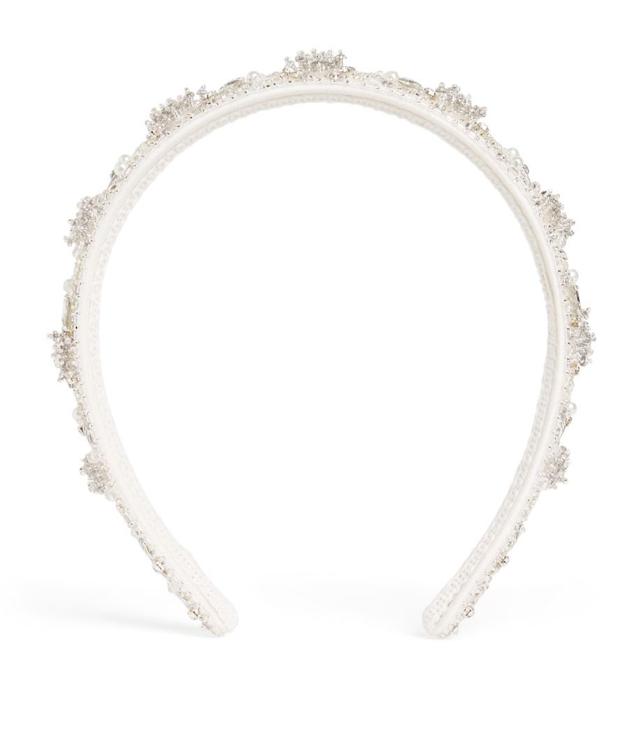 Embellished Headband IVORY Image 1
