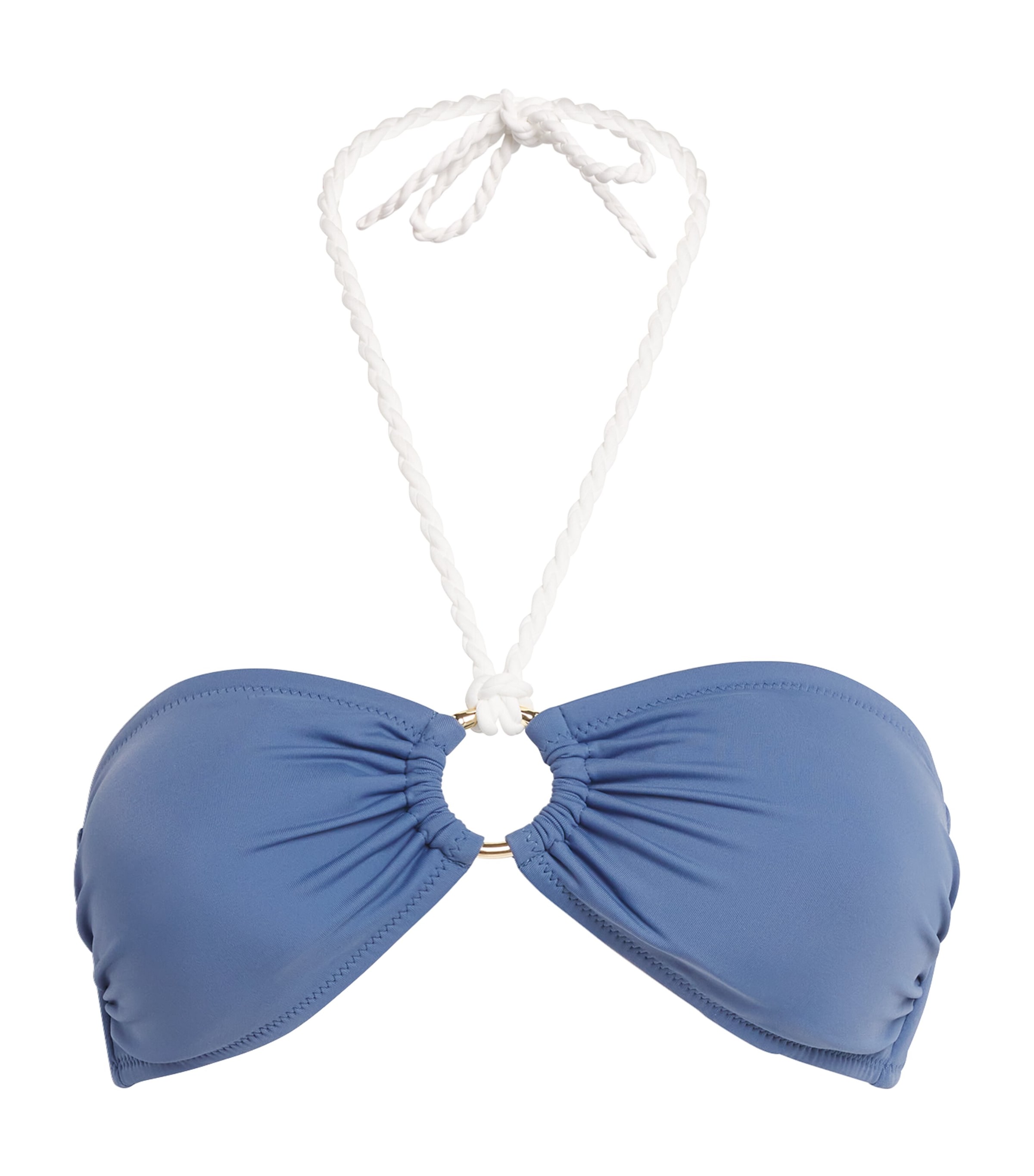 Heidi Klein Womens Cetara Bikini Top Blu Blu Image 1