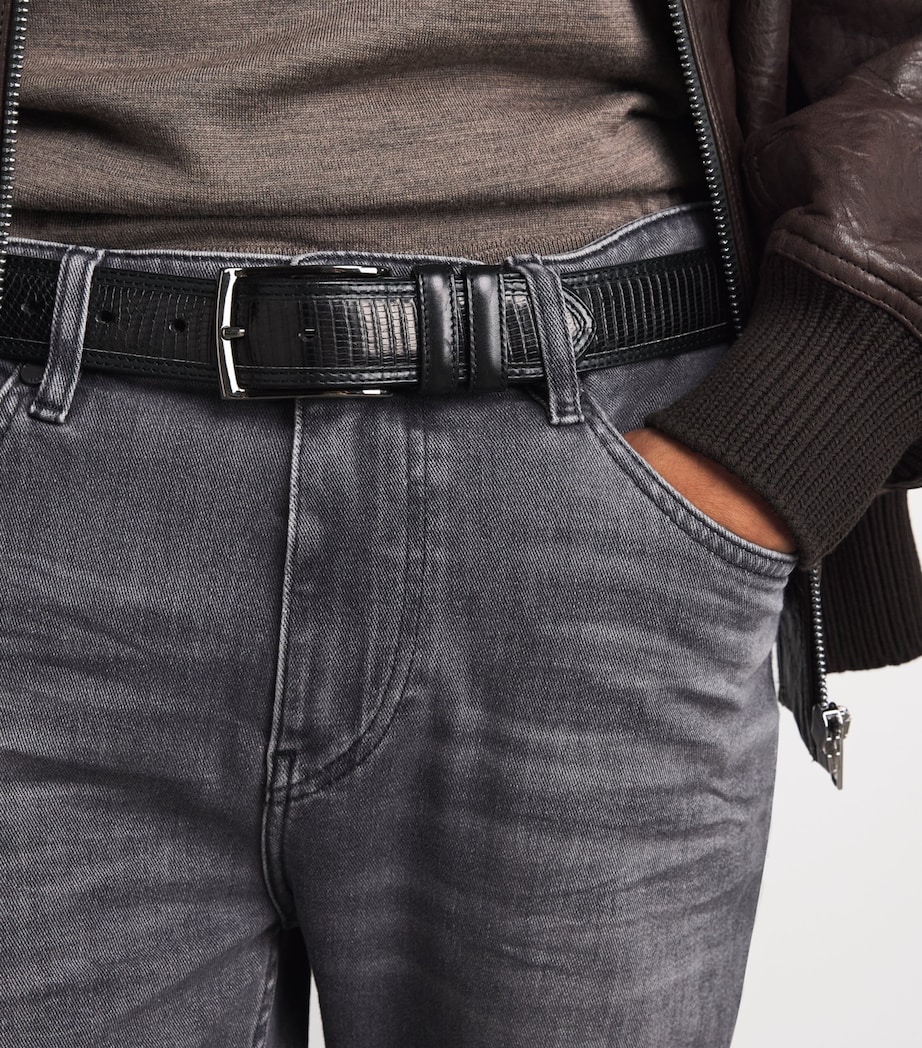 BOSS Mens Delaware Slim Jeans Medium Grery Image 3