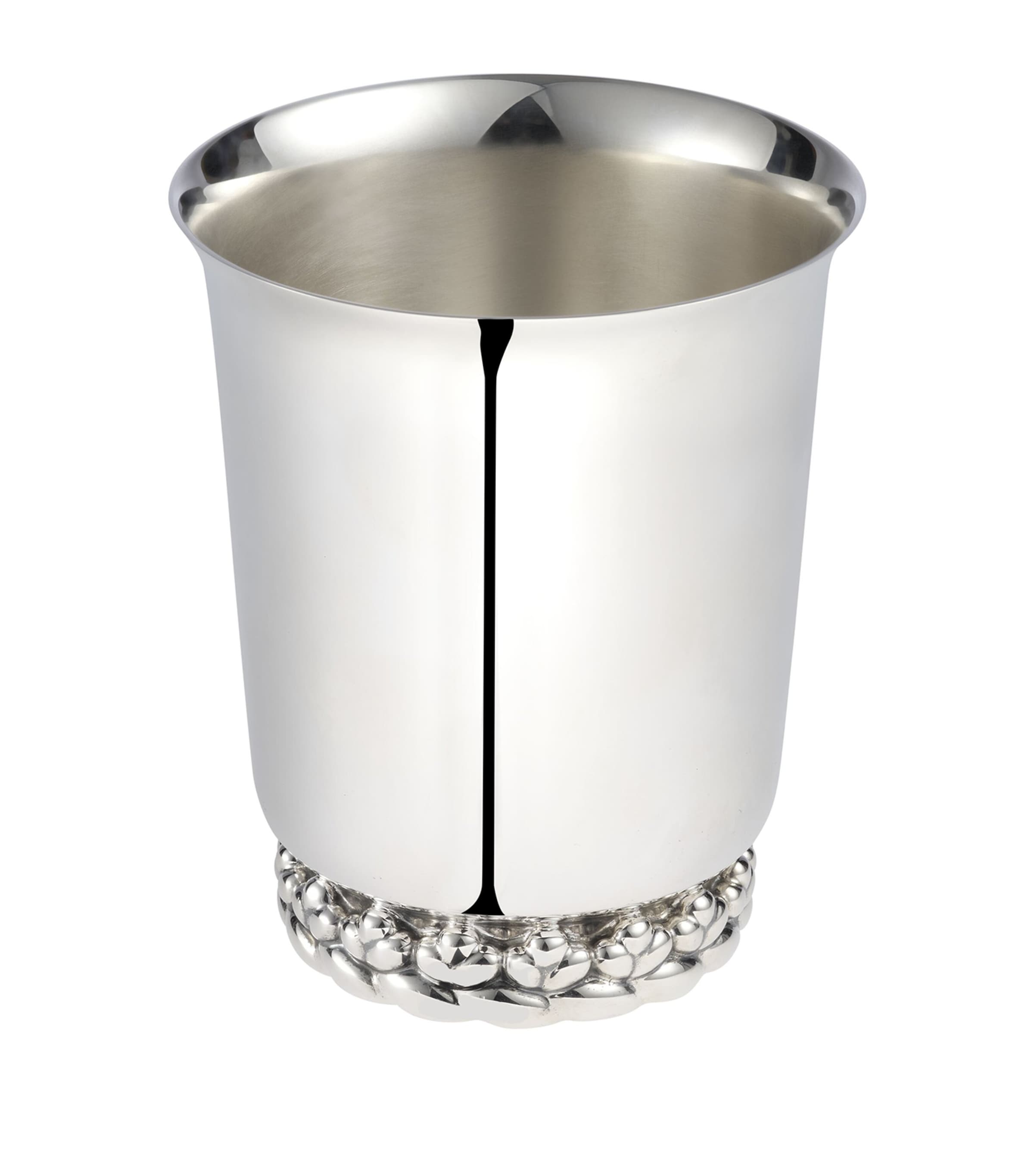 Christofle Silver-Plated Babylone Tumbler | Dining | Glassware | Tumblers | Designers | Christofle