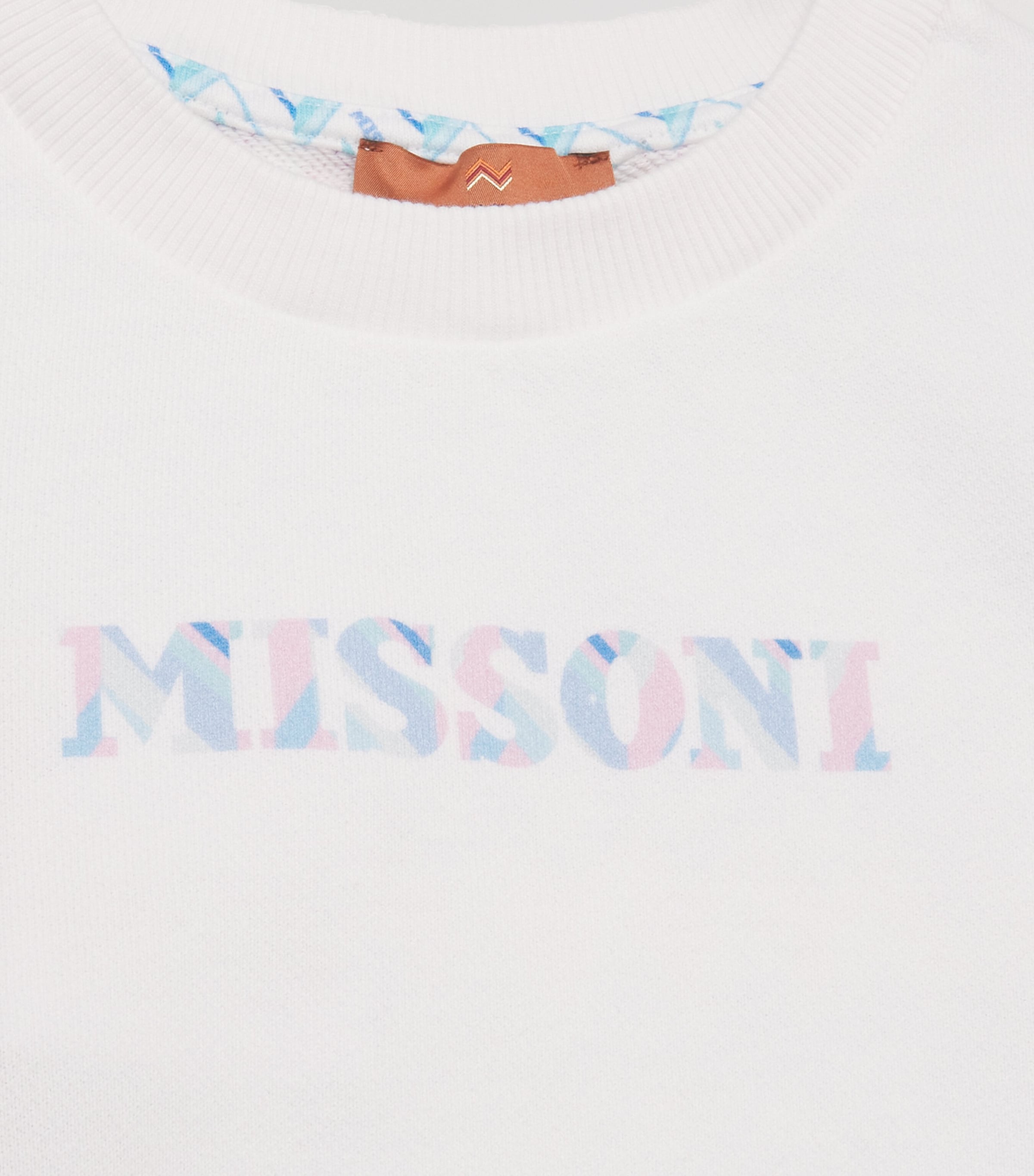 Missoni Kids Cotton Zigzag Logo Sweatshirt (4-14 Years) Image 3