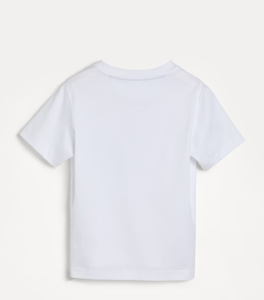 Brunello Cucinelli Kids Cotton Elements T-Shirt (4-6 Years) Image 2