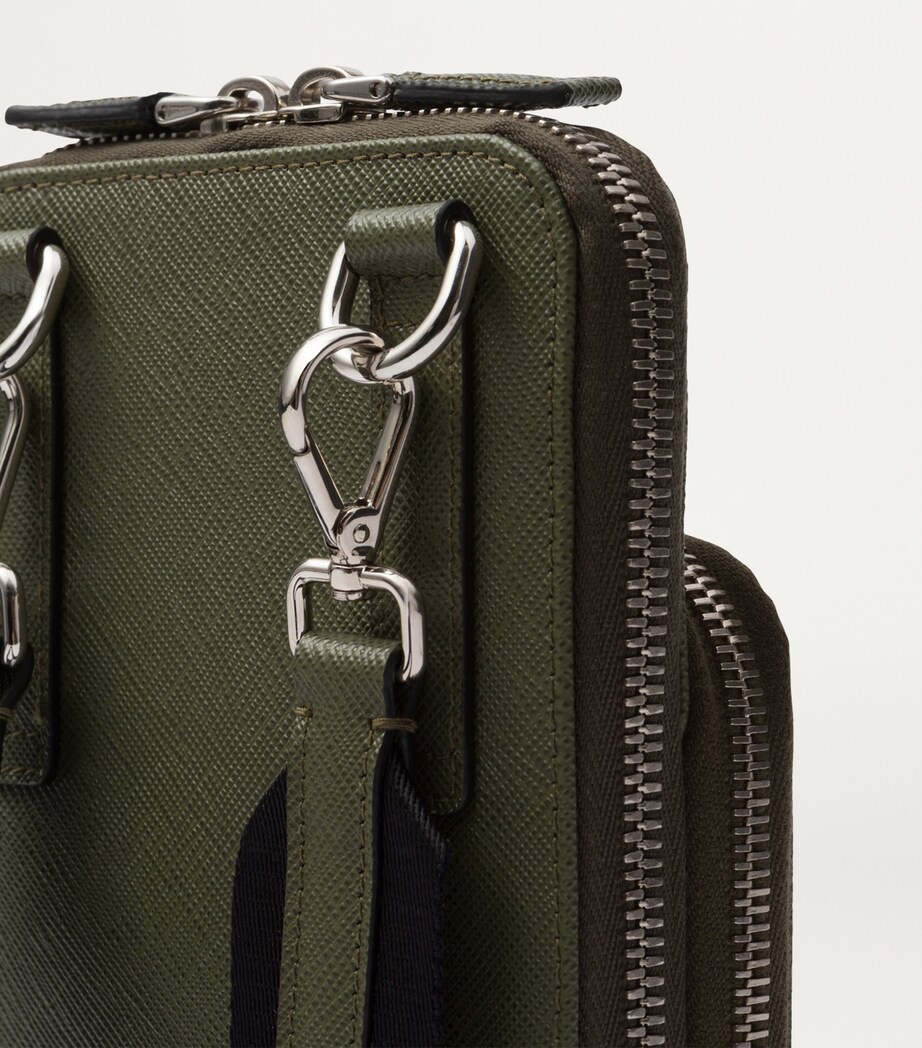 Saffiano Leather Smartphone Case F0466 Image 4