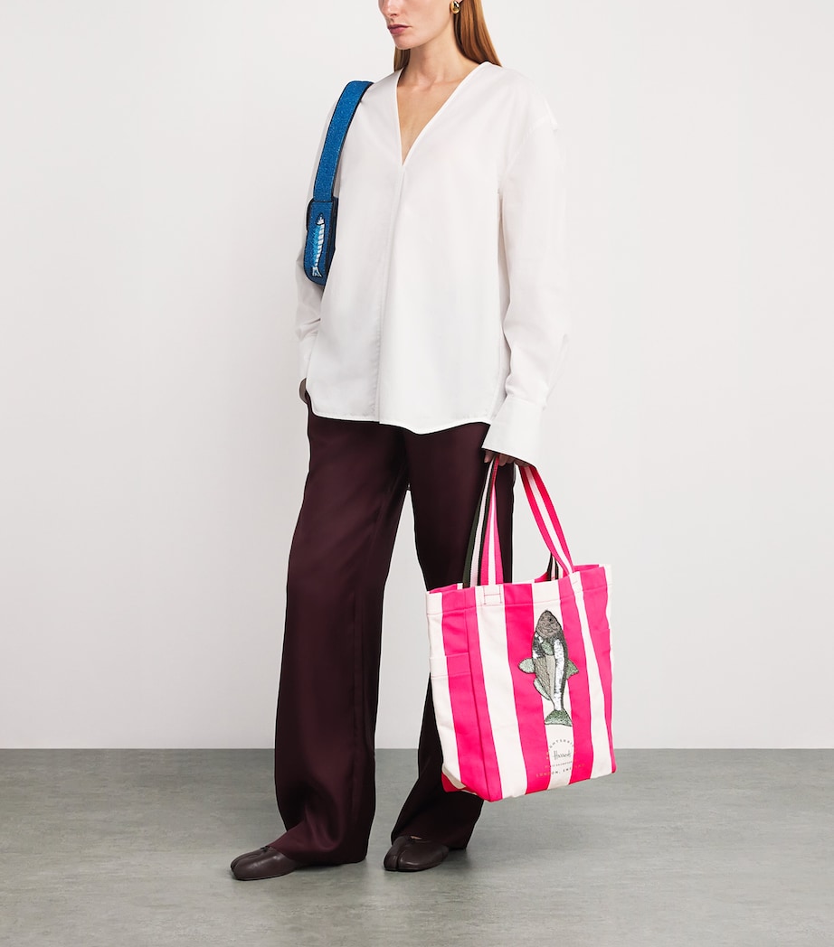 Embellished Fish Tote Bag MULTI Image 2