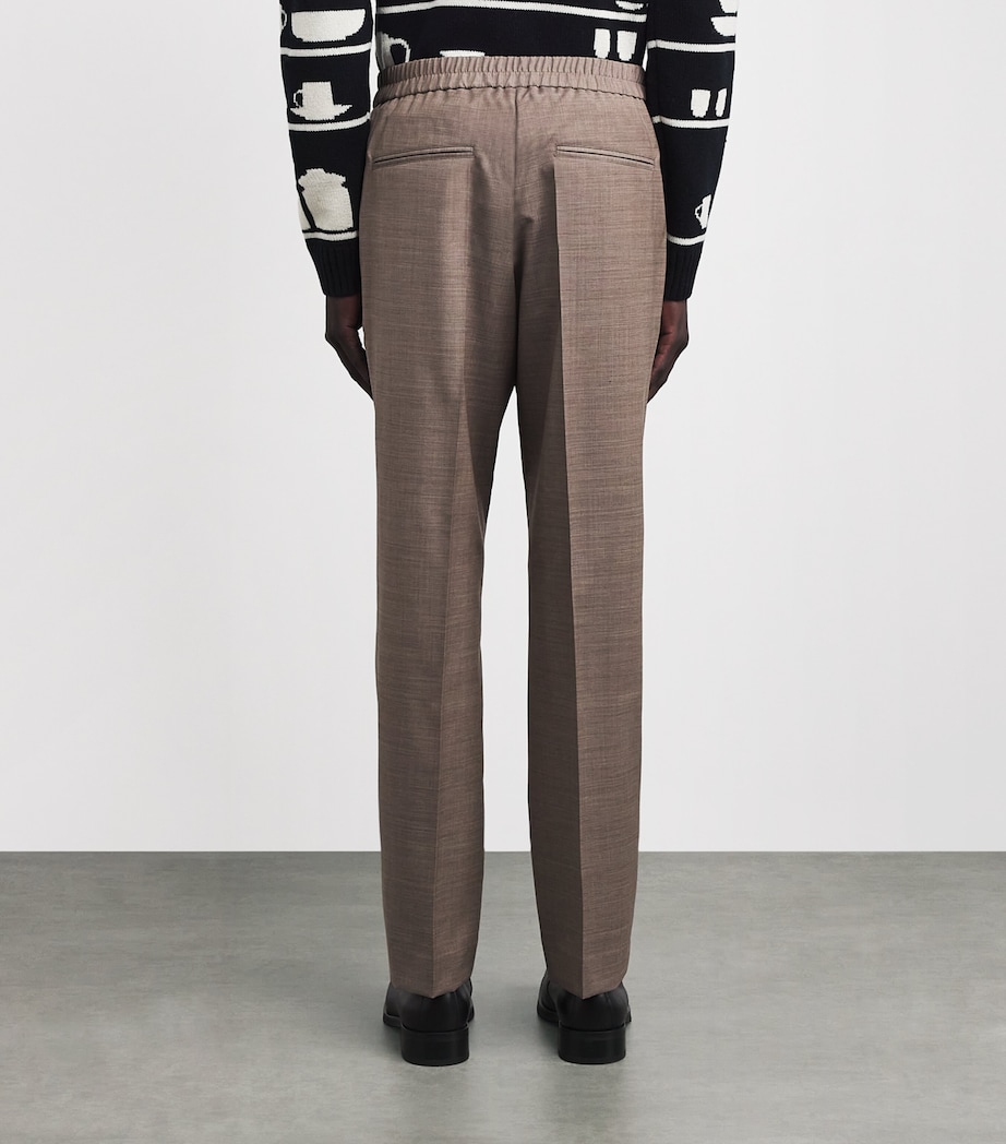 Tropical Wool Trousers 60_LIGHT BEIGE Image 4