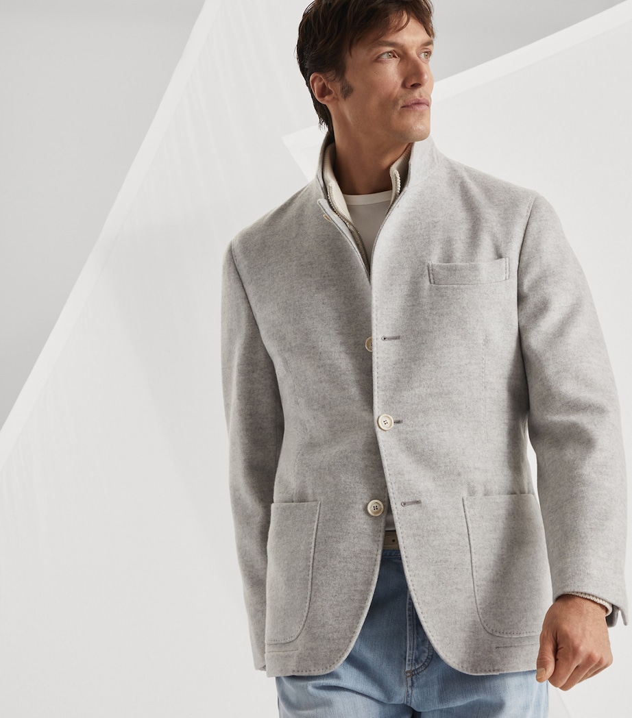 Cashmere Coat PEBBLE Image 2