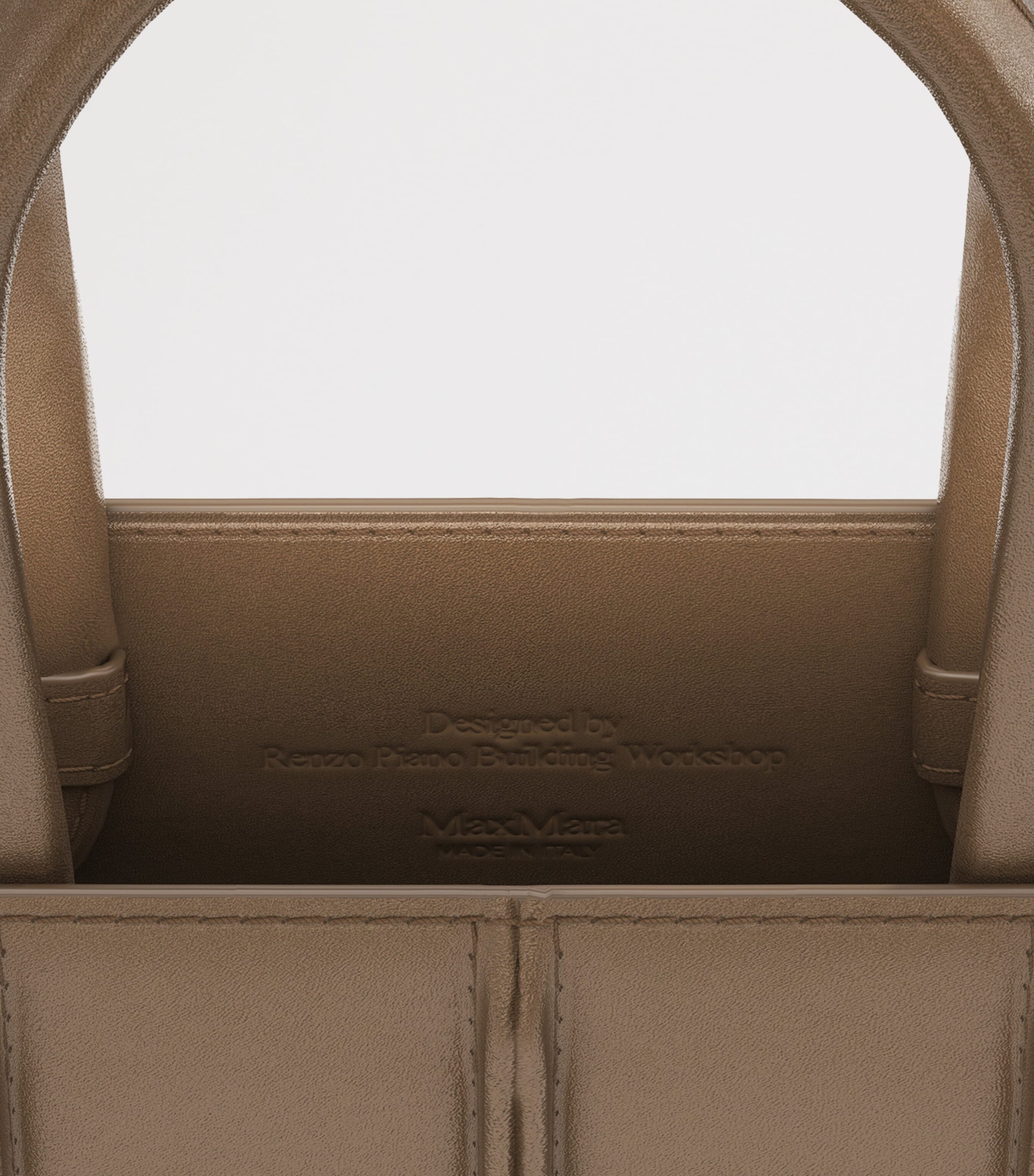 Max Mara Micro Quilted Whitney Top-Handle Bag Camel Image 6
