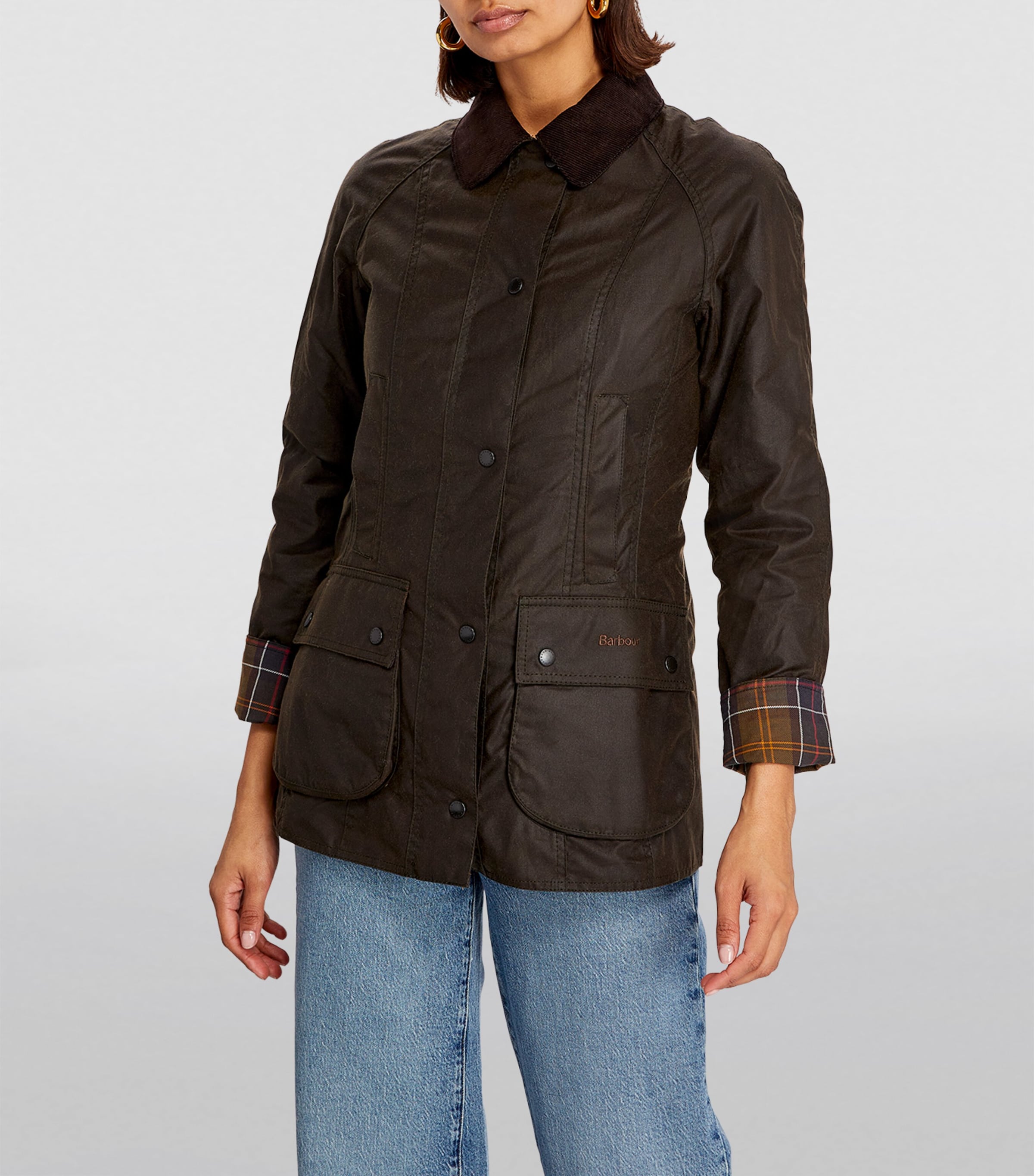 Classic Beadnell Jacket OL71 OLIVE Image 2