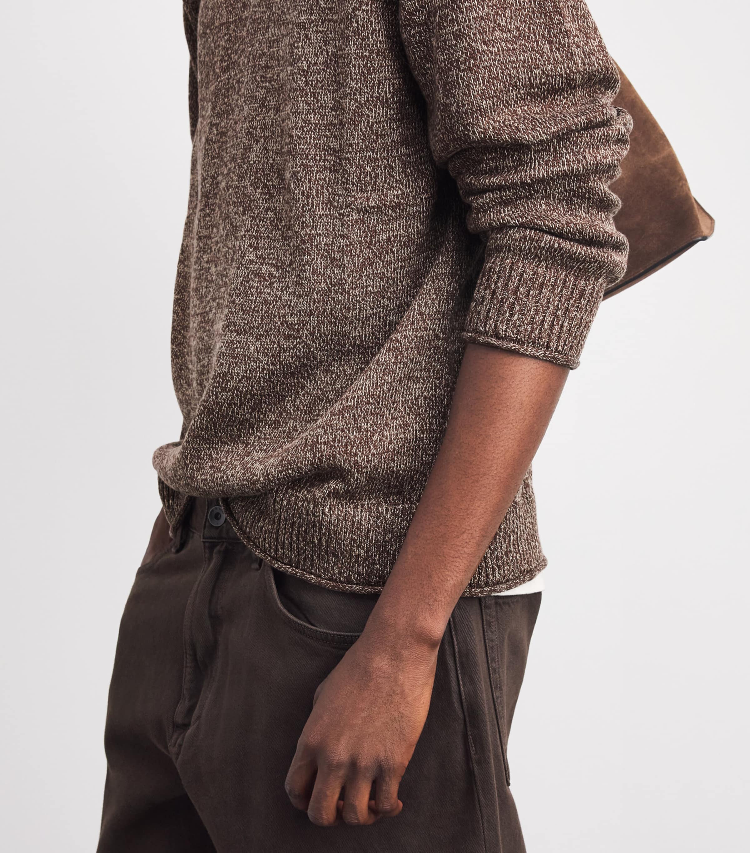 PAIGE Mens Cortazo Sweater Twisted Pinecone Image 3