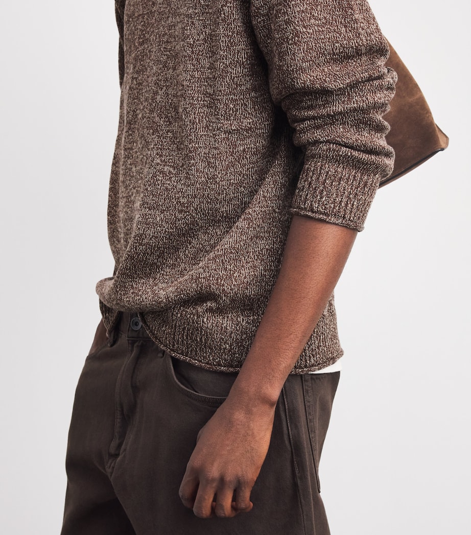 PAIGE Mens Cortazo Sweater Twisted Pinecone Image 3