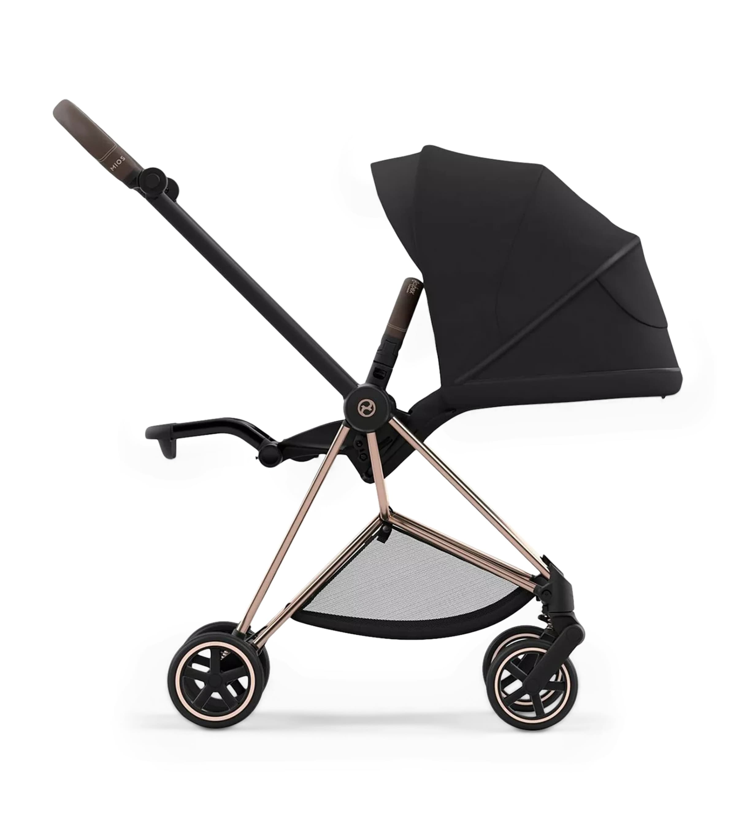 Cybex MIOS Pushchair Seat Pack - Platinum Style Collection Sepia Black Image 5